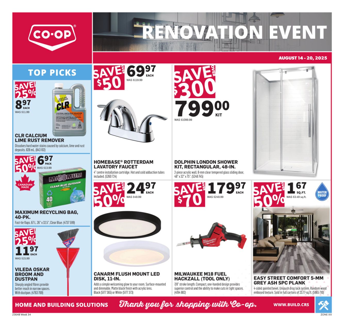 Flyer Co-op Food 14.08.2025 - 20.08.2025