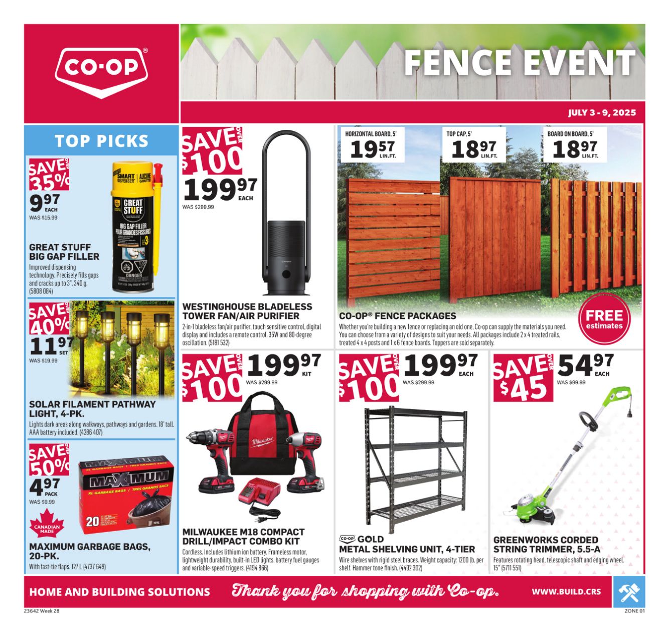 Flyer Co-op Food 03.07.2025 - 09.07.2025