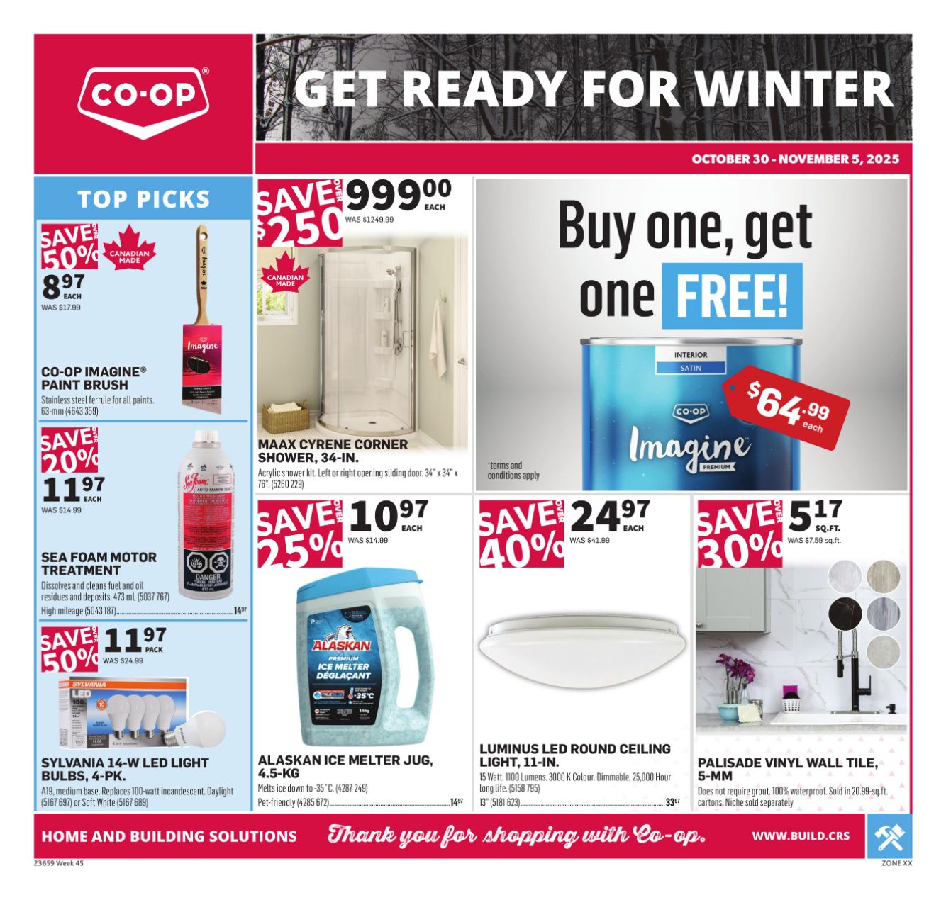 Flyer Co-op Food 30.10.2025 - 05.11.2025