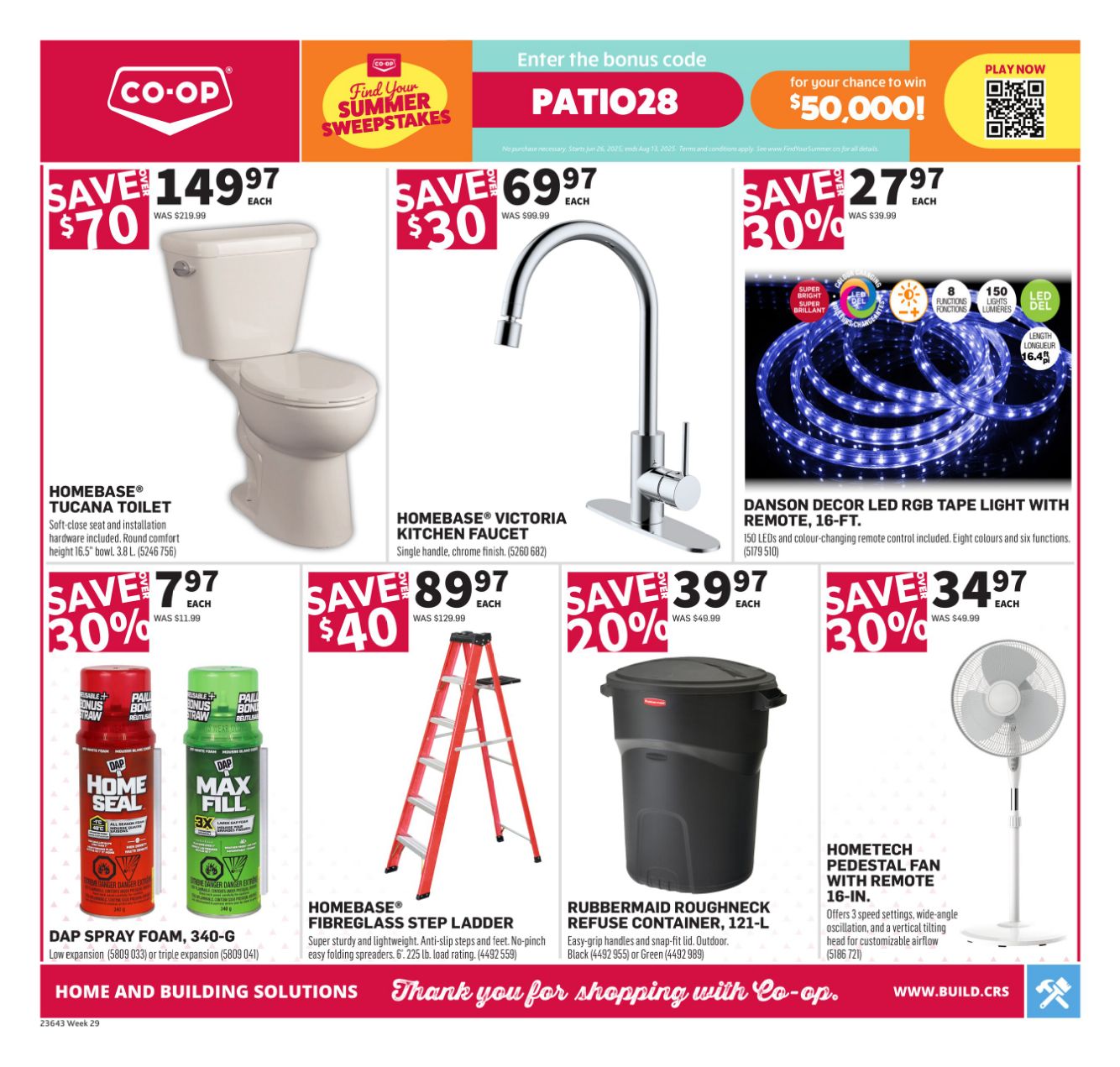 Flyer Co-op Food 10.07.2025 - 16.07.2025