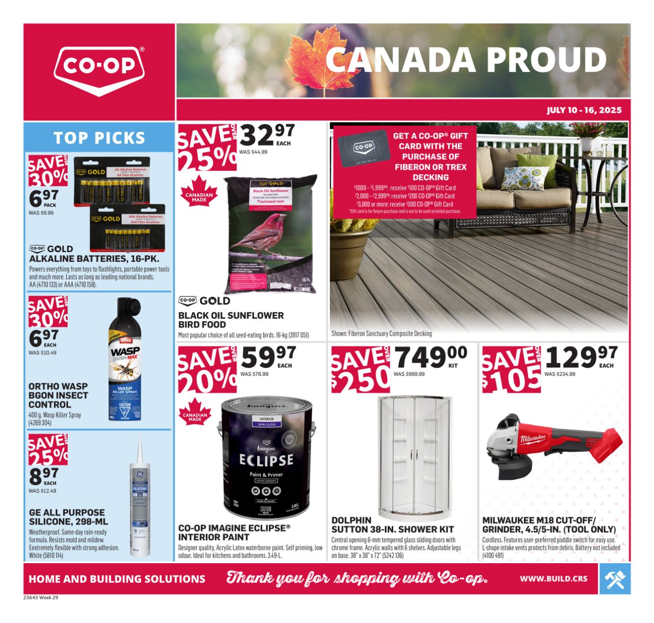 Flyer Co-op Food 10.07.2025 - 16.07.2025