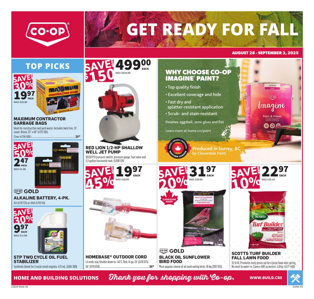 Flyer Co-op Food 28.08.2025 - 03.09.2025