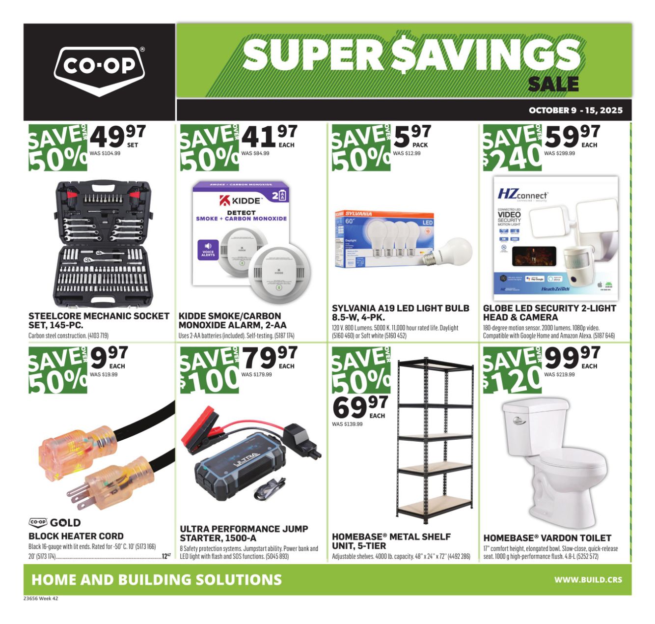 Flyer Co-op Food 09.10.2025 - 15.10.2025