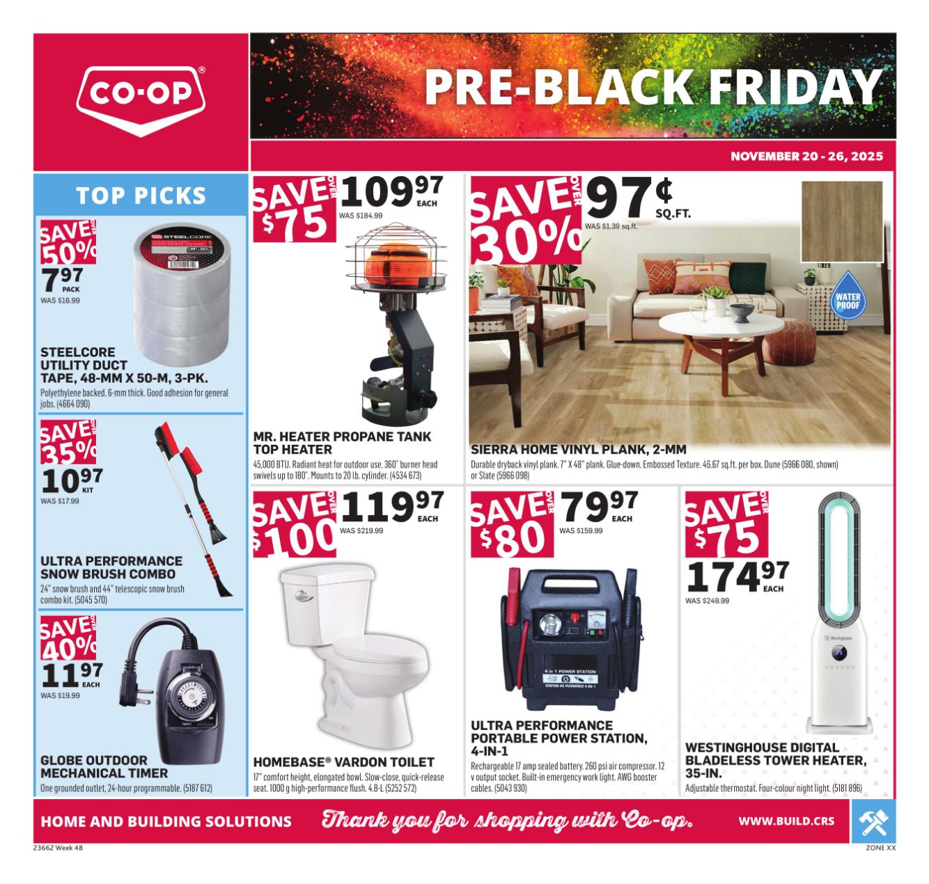Flyer Co-op Food 20.11.2025 - 26.11.2025