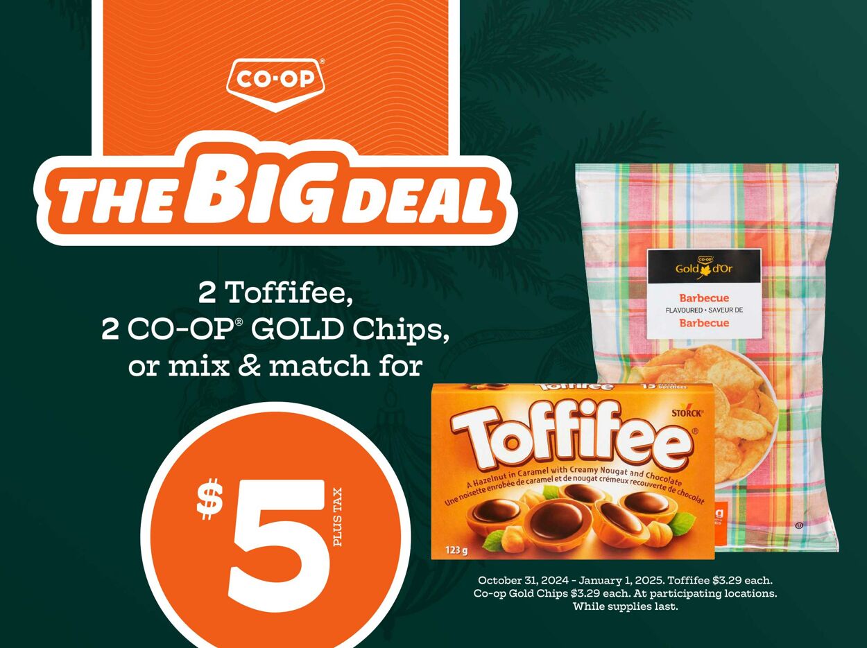 Co-op Food Promotional flyers