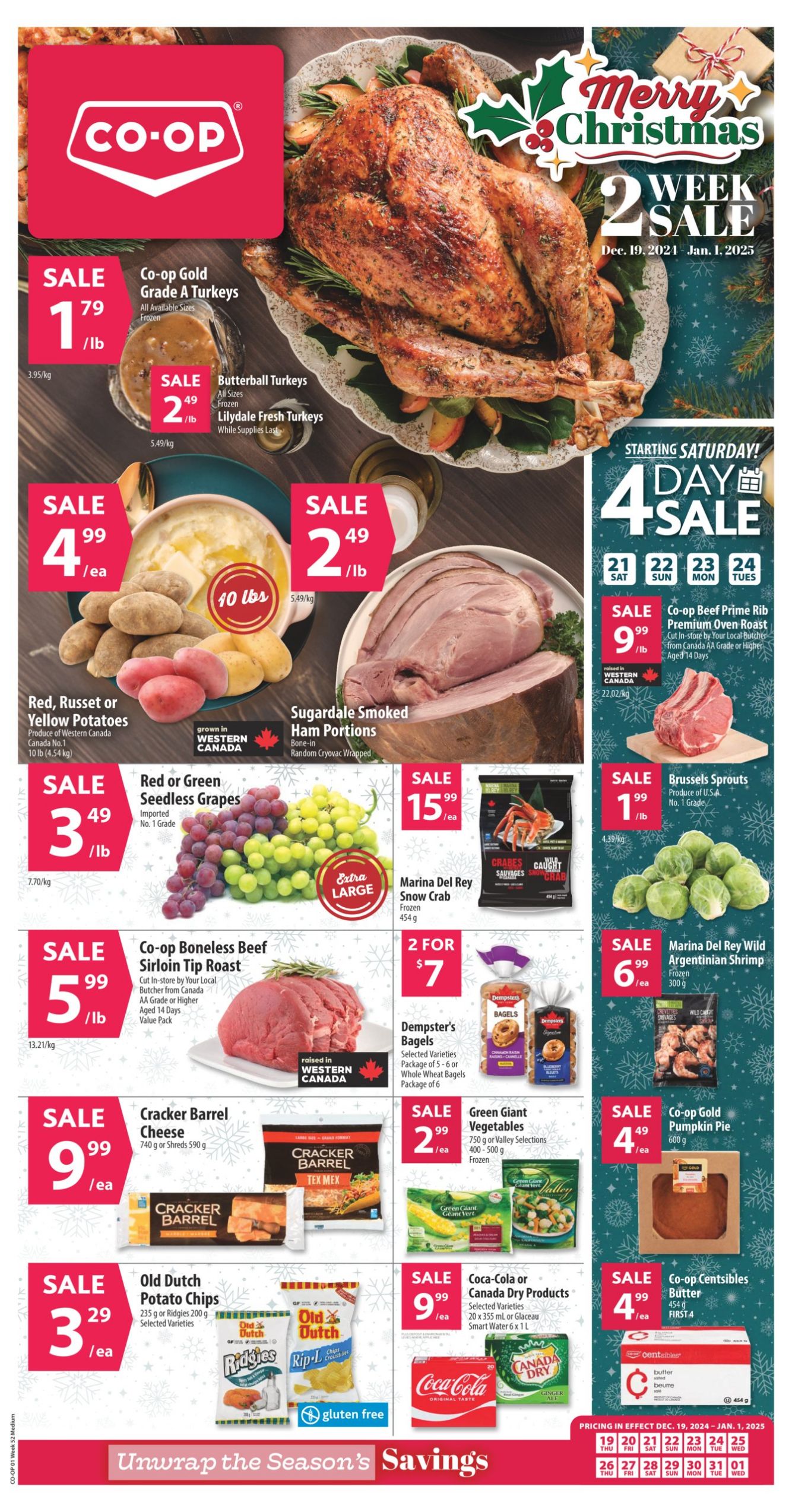 Co-op Food Promotional flyers