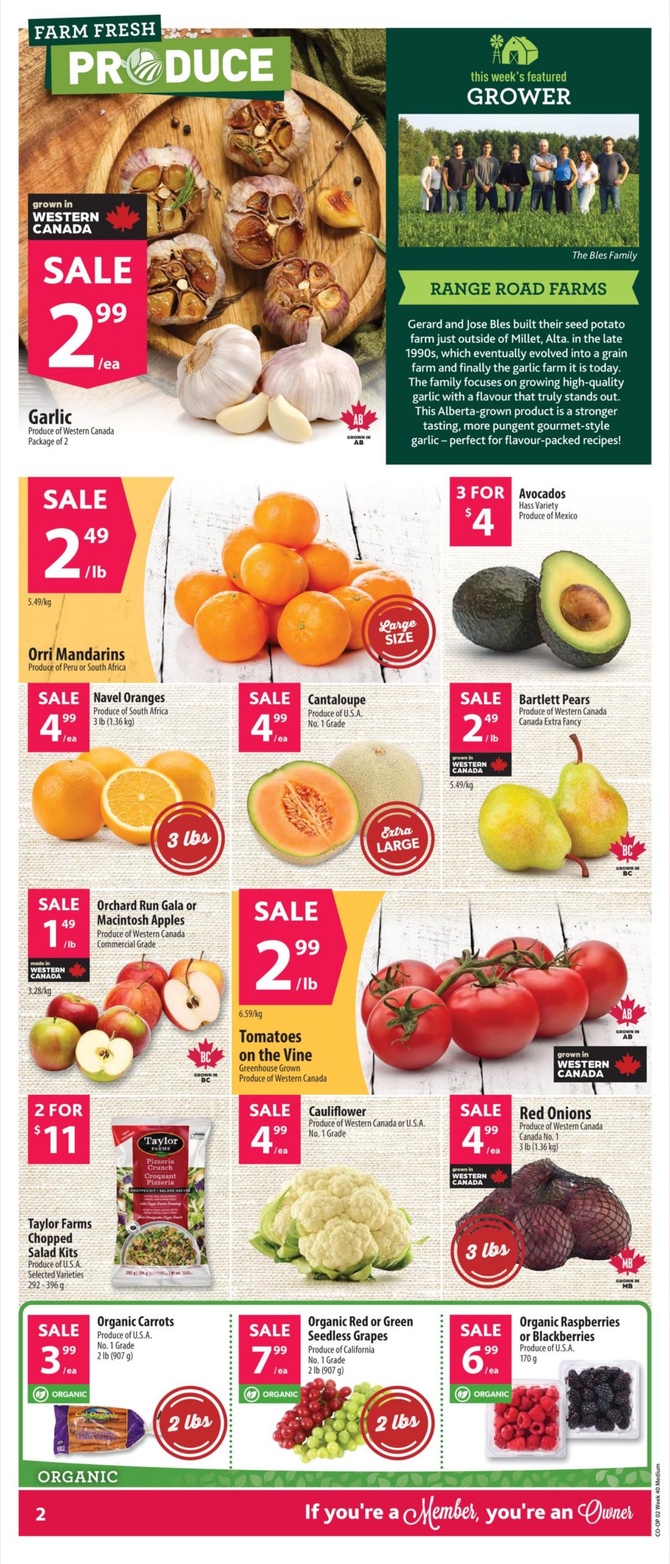 Flyer Co-op Food 25.09.2025 - 01.10.2025