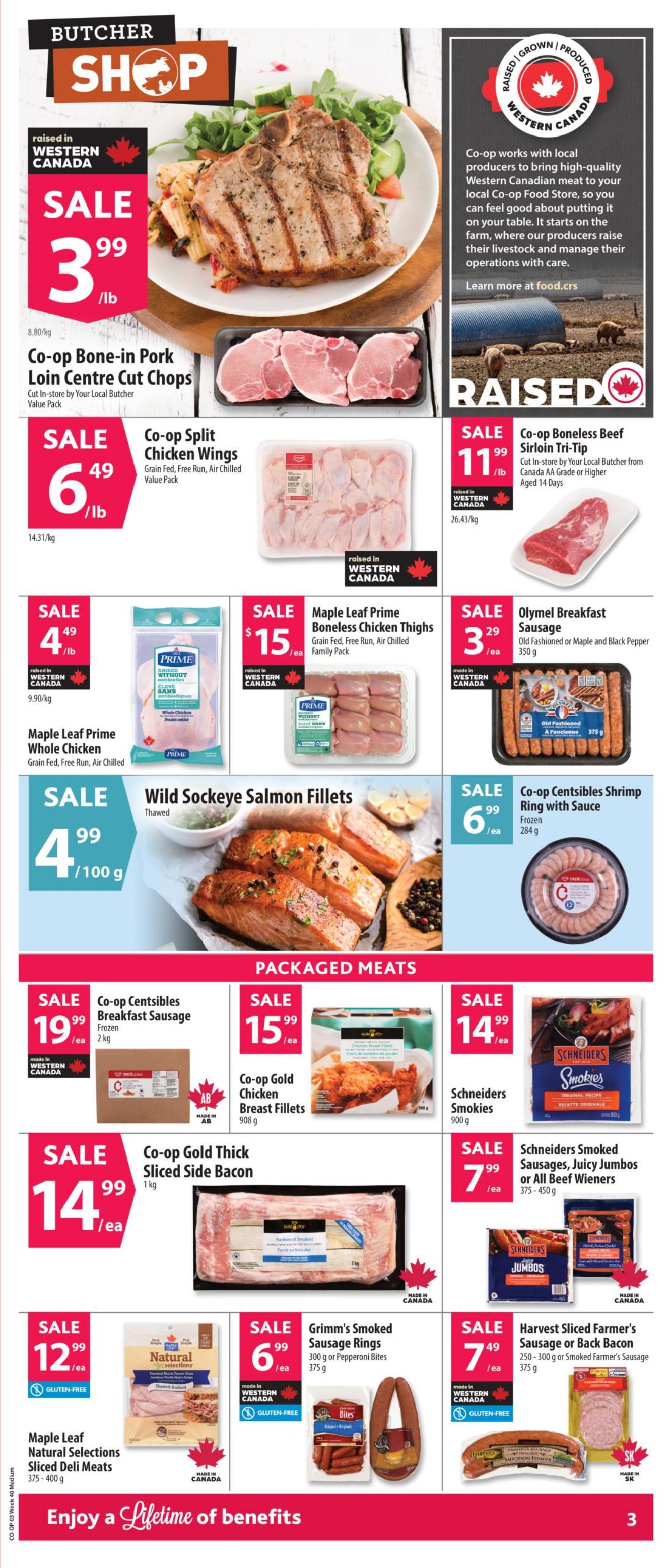 Flyer Co-op Food 25.09.2025 - 01.10.2025