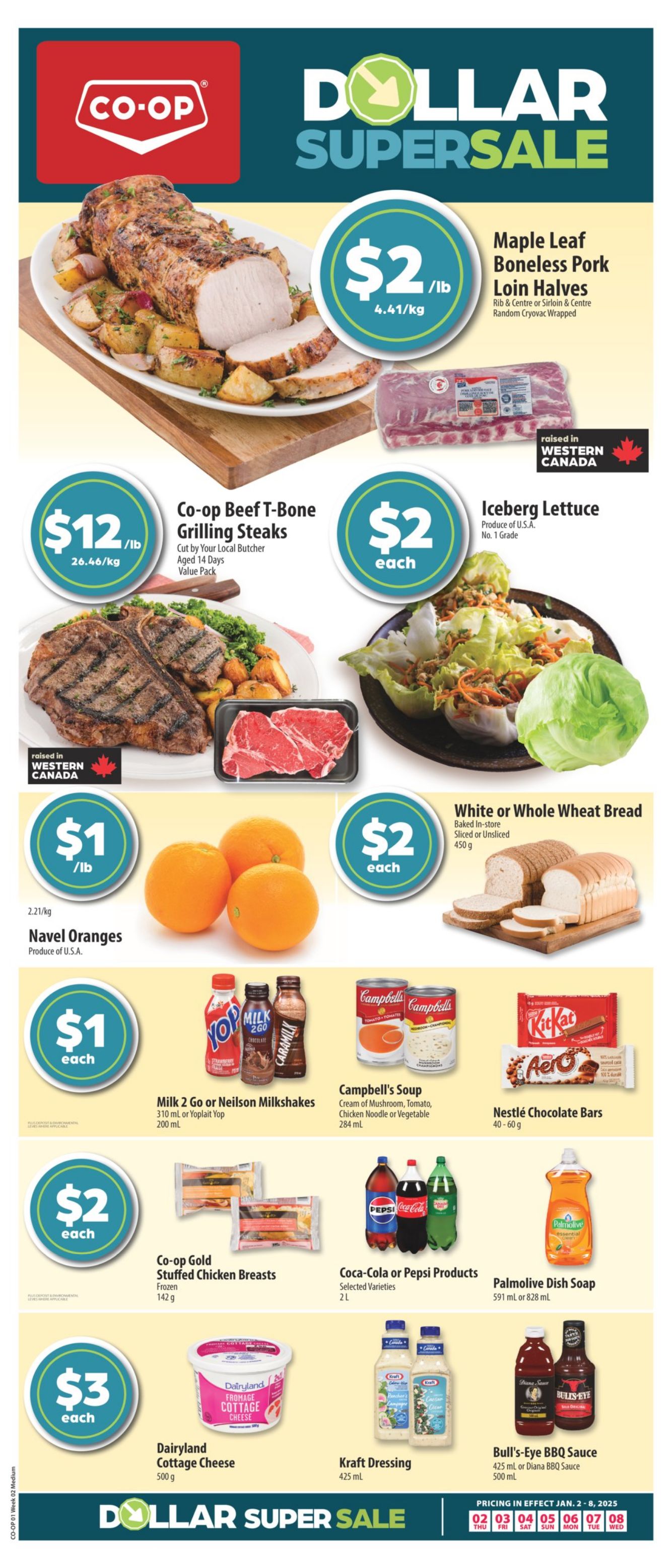 Co-op Food Promotional flyers