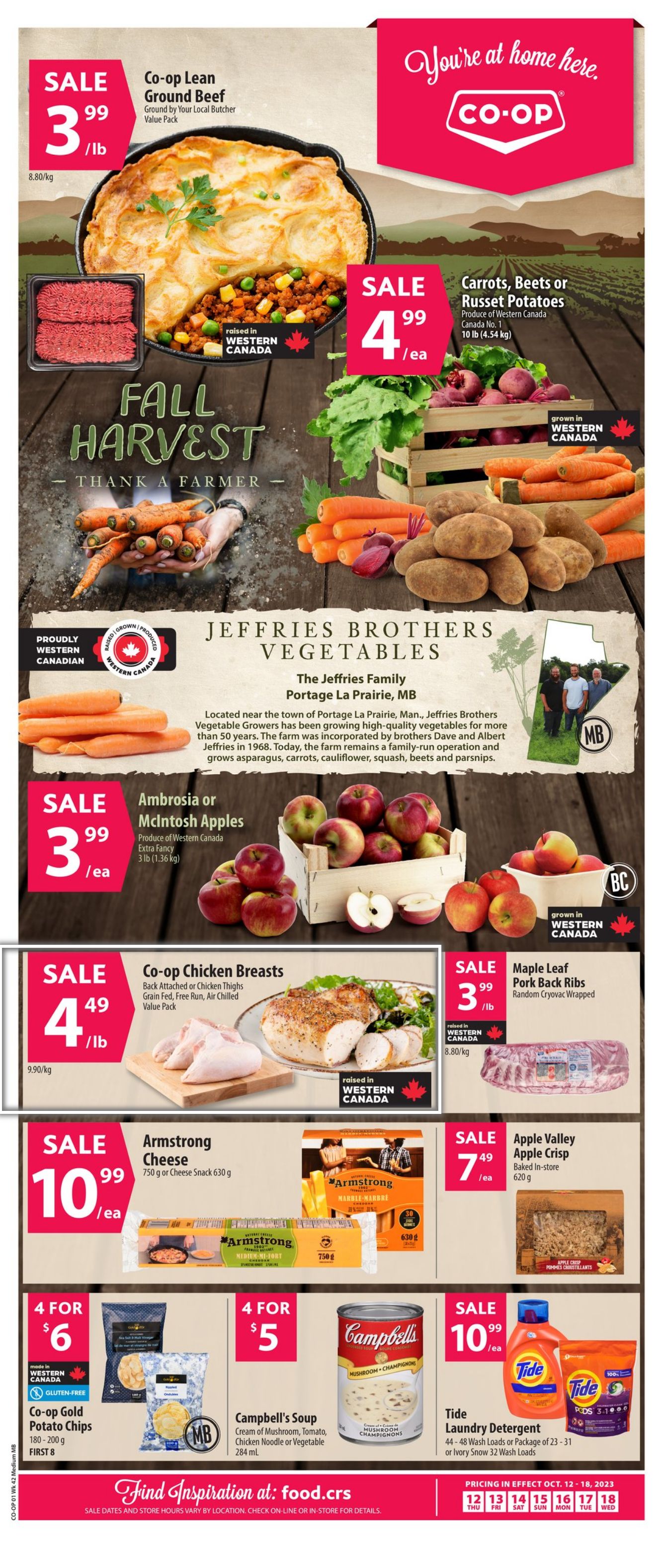 Flyer Co-op Food 12.10.2023 - 18.10.2023