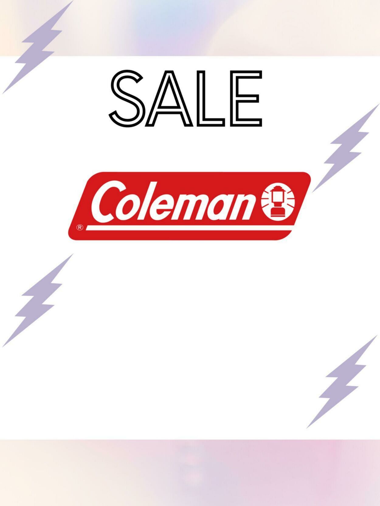 Coleman Promotional flyers
