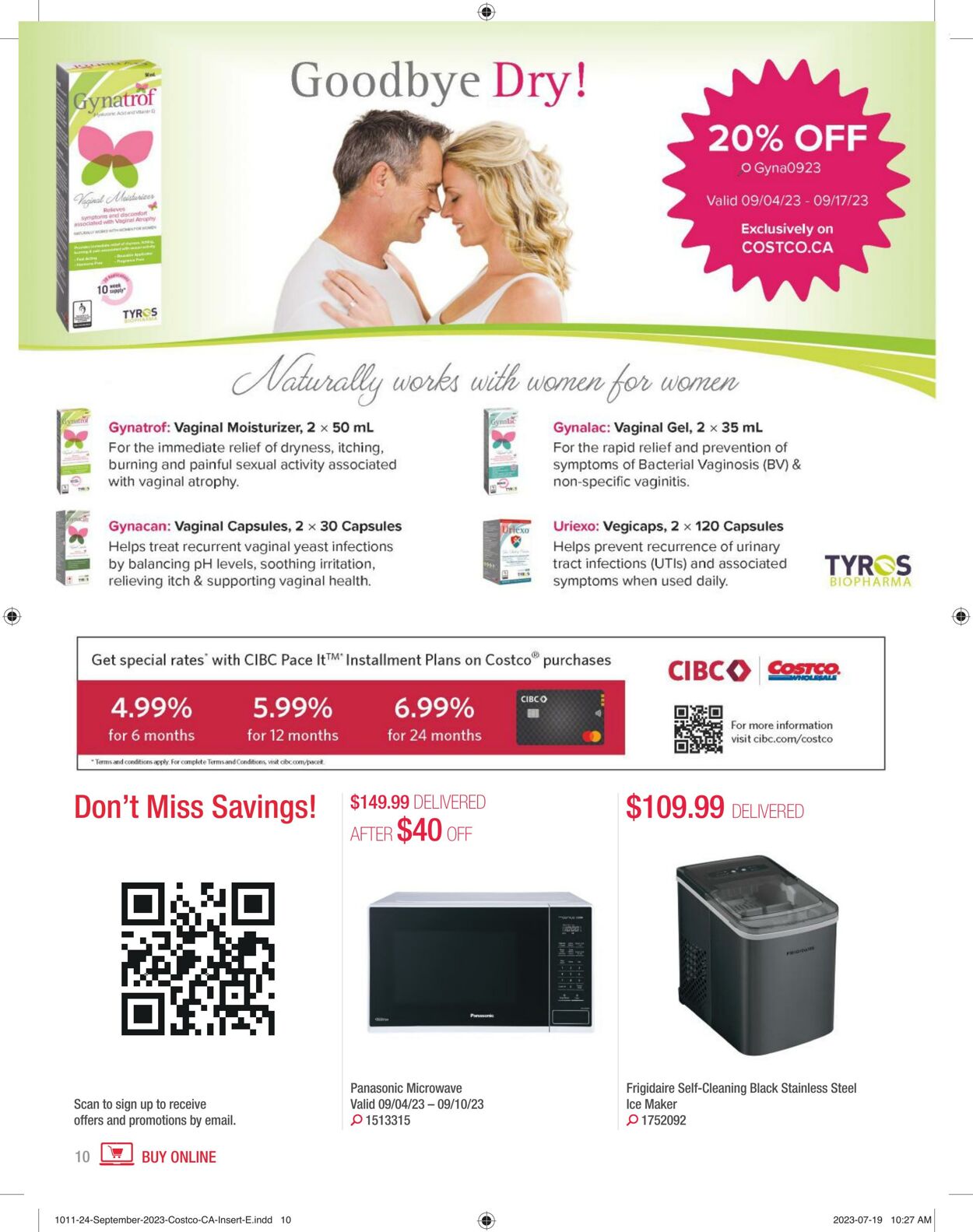 Flyer Costco 01.09.2023 - 30.09.2023