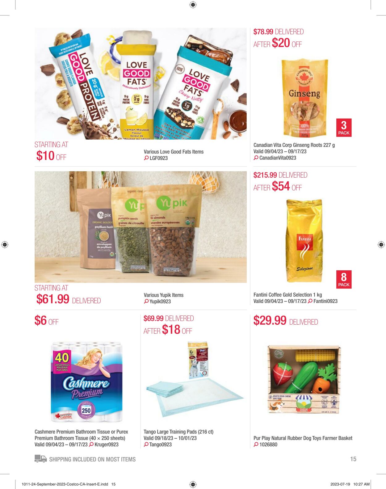 Flyer Costco 01.09.2023 - 30.09.2023