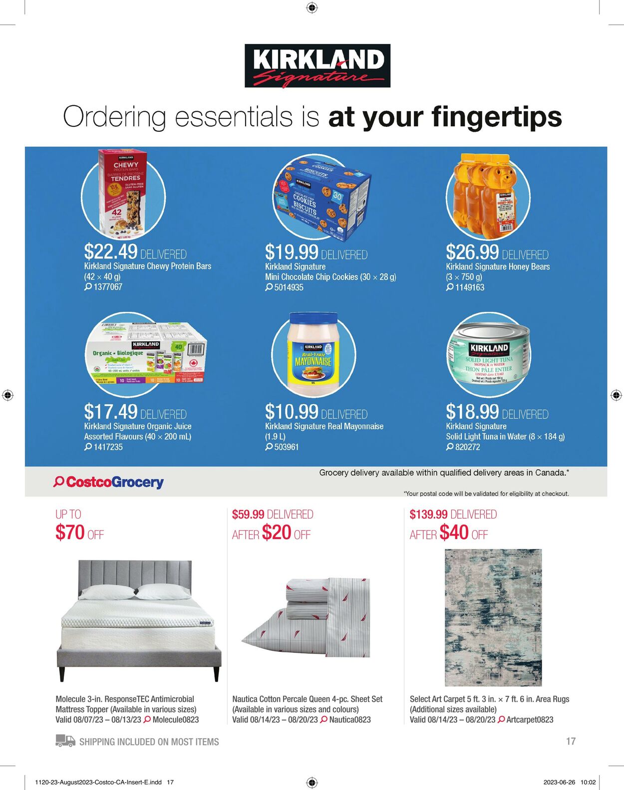 Flyer Costco 01.08.2023 - 31.08.2023