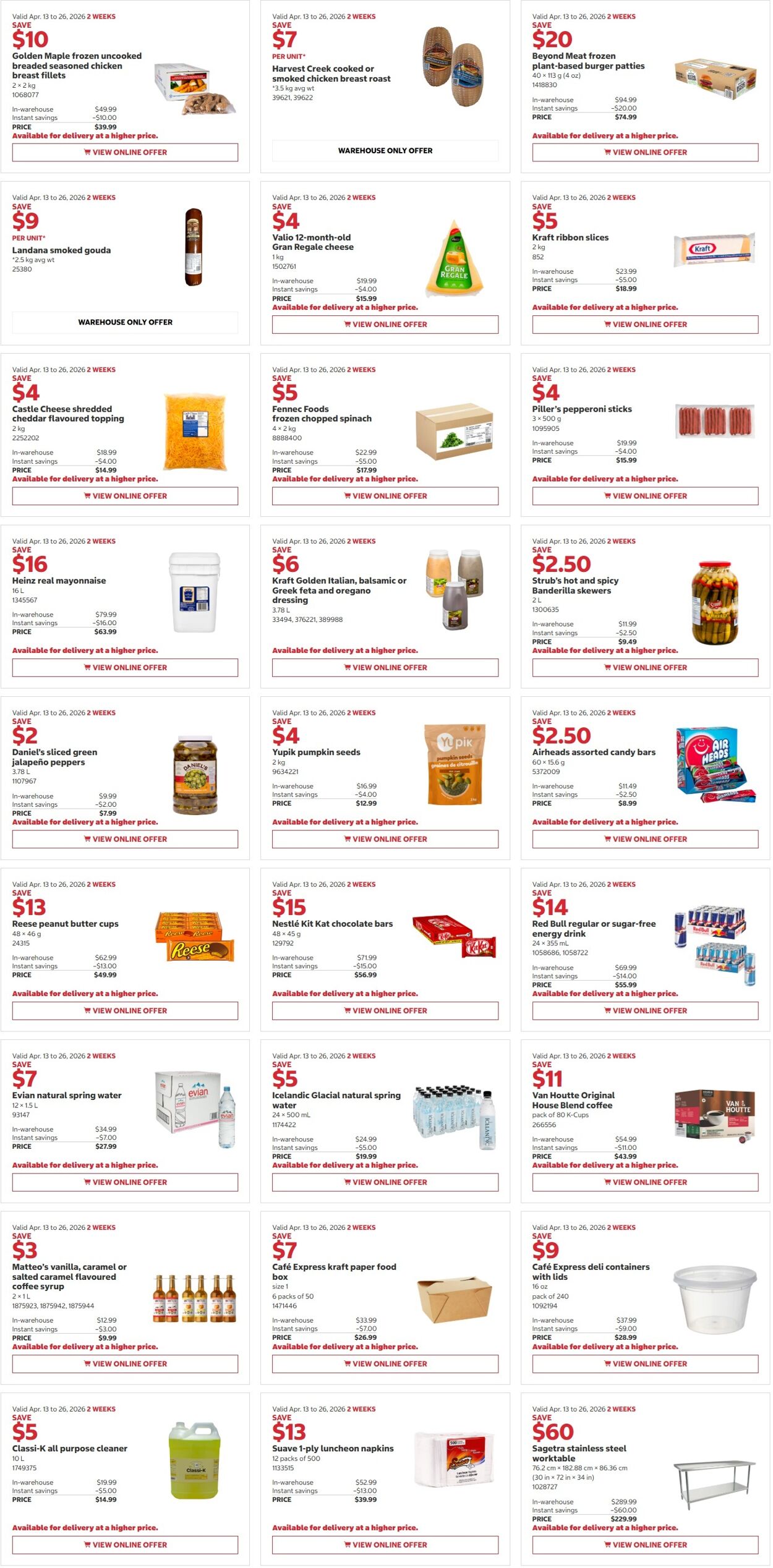 Flyer Costco 13.04.2026 - 26.04.2026