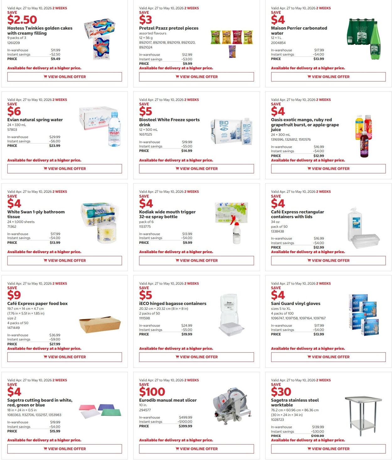 Flyer Costco 27.04.2026 - 10.05.2026