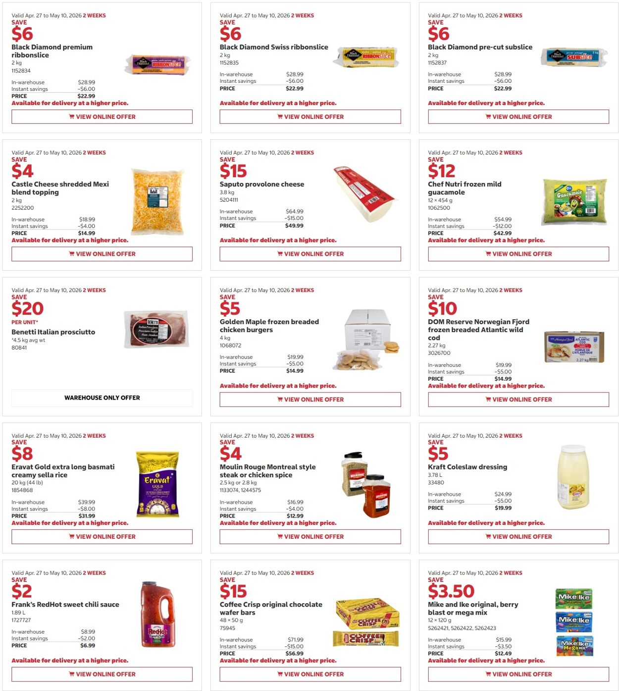 Flyer Costco 27.04.2026 - 10.05.2026