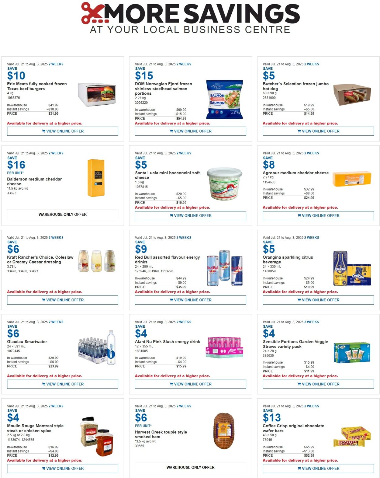 Flyer Costco 21.07.2025 - 03.08.2025