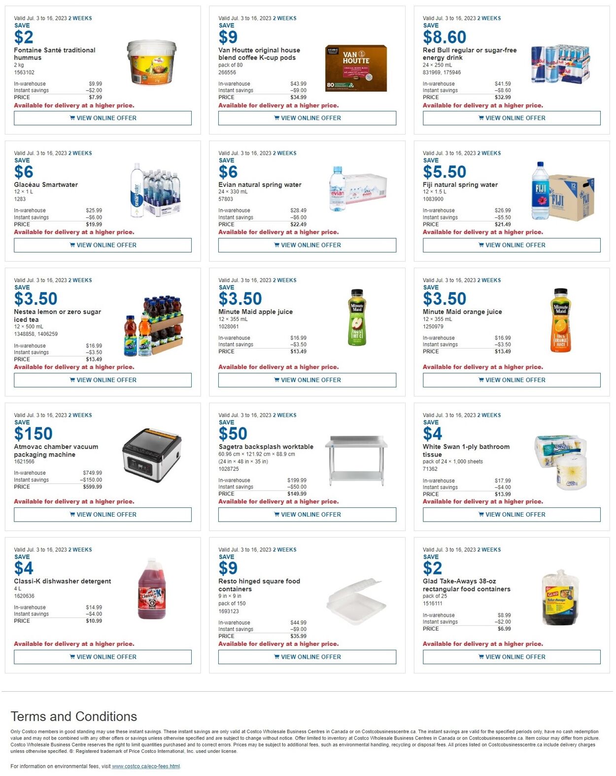 Costco Promotional Flyer - Valid From 03.07 To 16.07 - Page Nb 2 ...