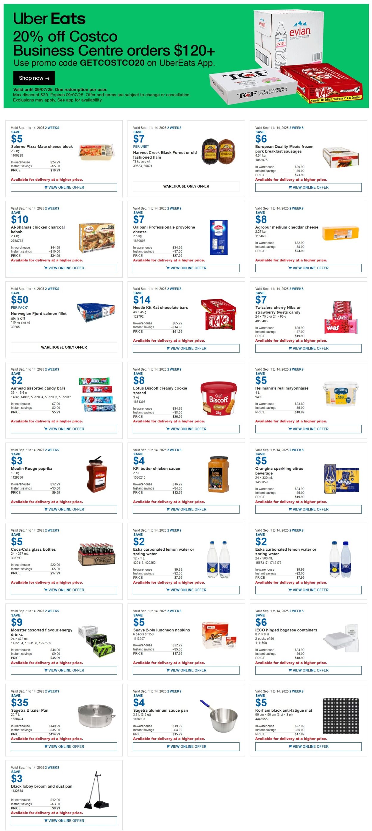 Flyer Costco 01.09.2025 - 14.09.2025