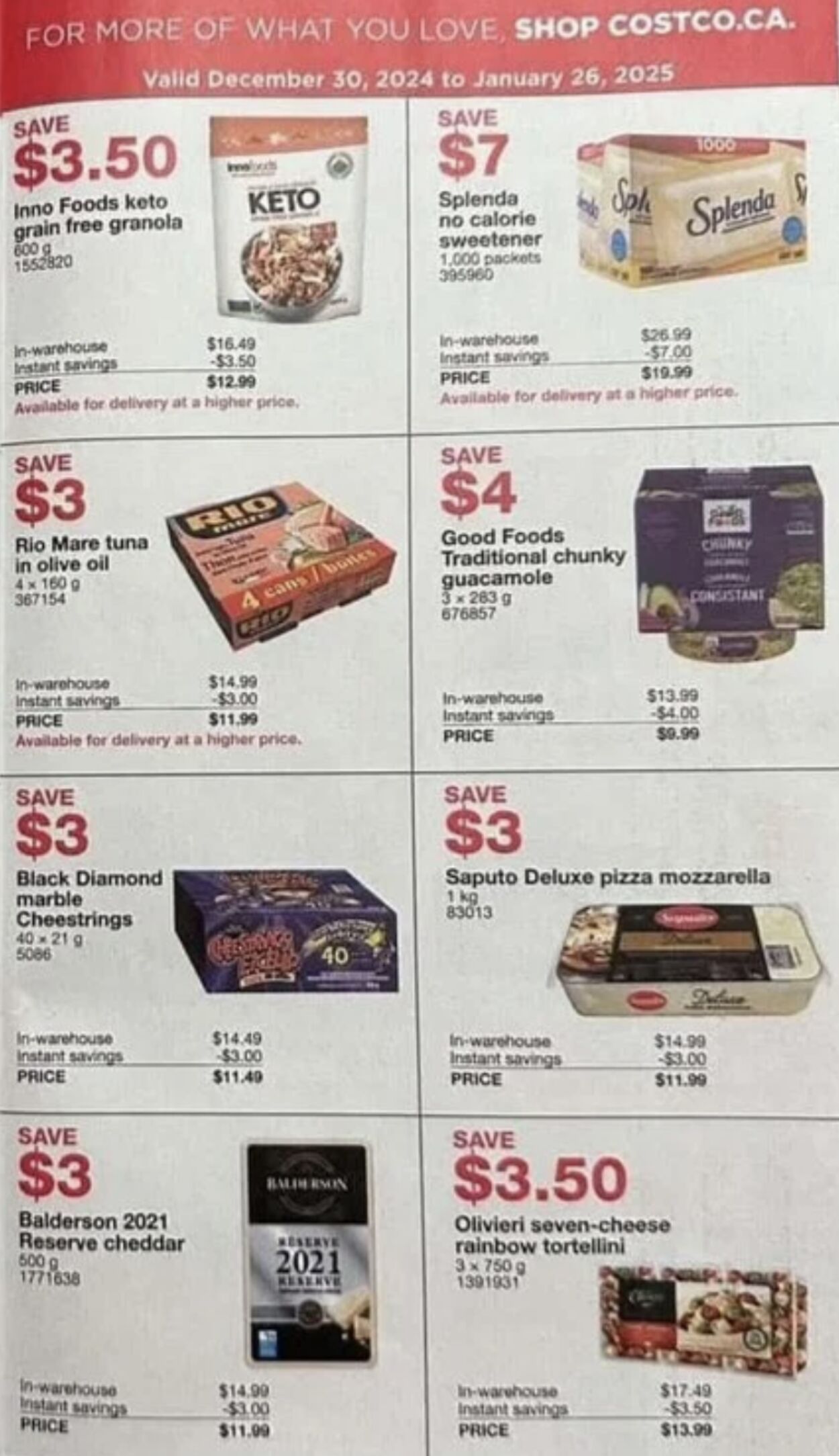 Flyer Costco 30.12.2024 - 26.01.2025