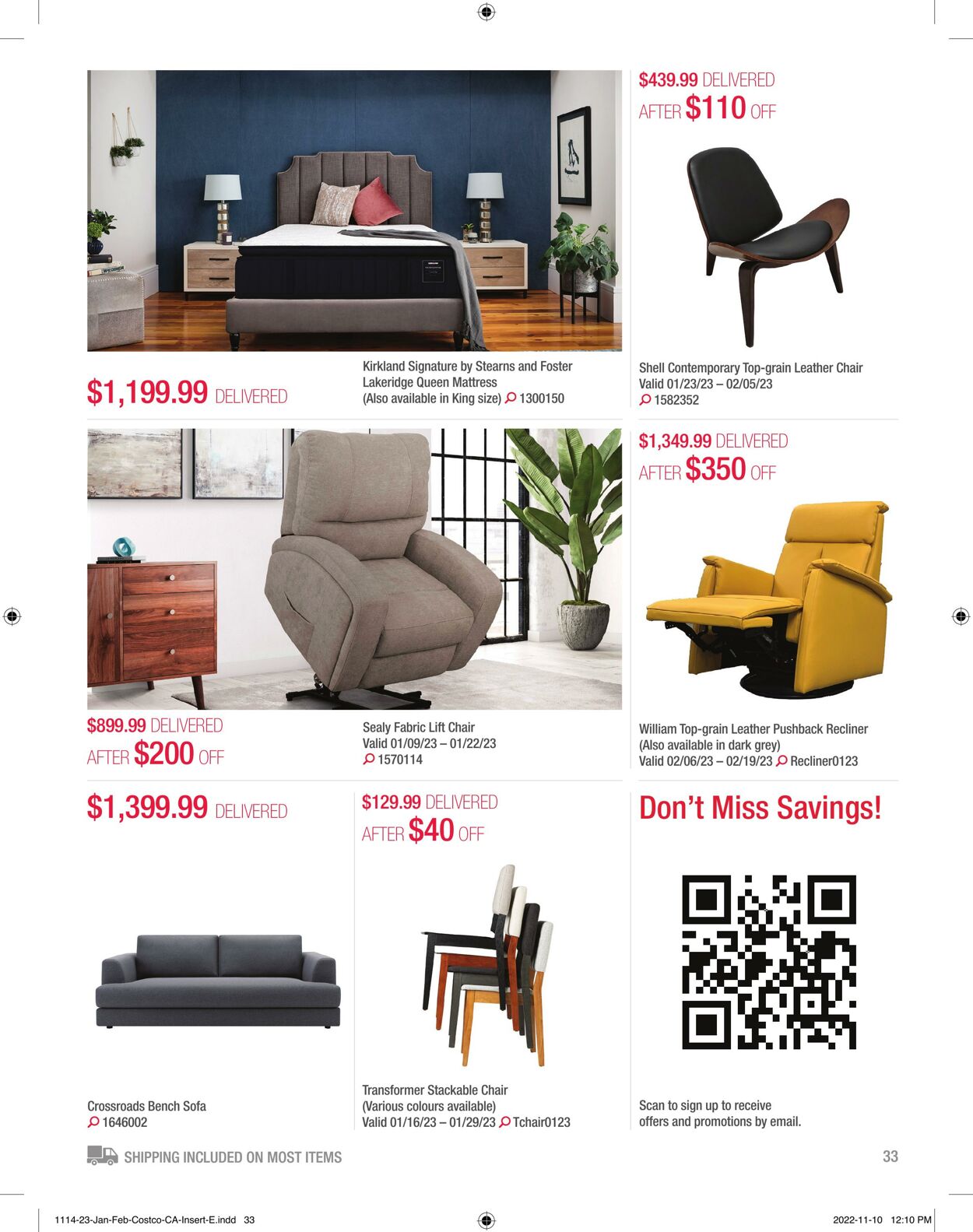 Flyer Costco 01.01.2023 - 28.02.2023