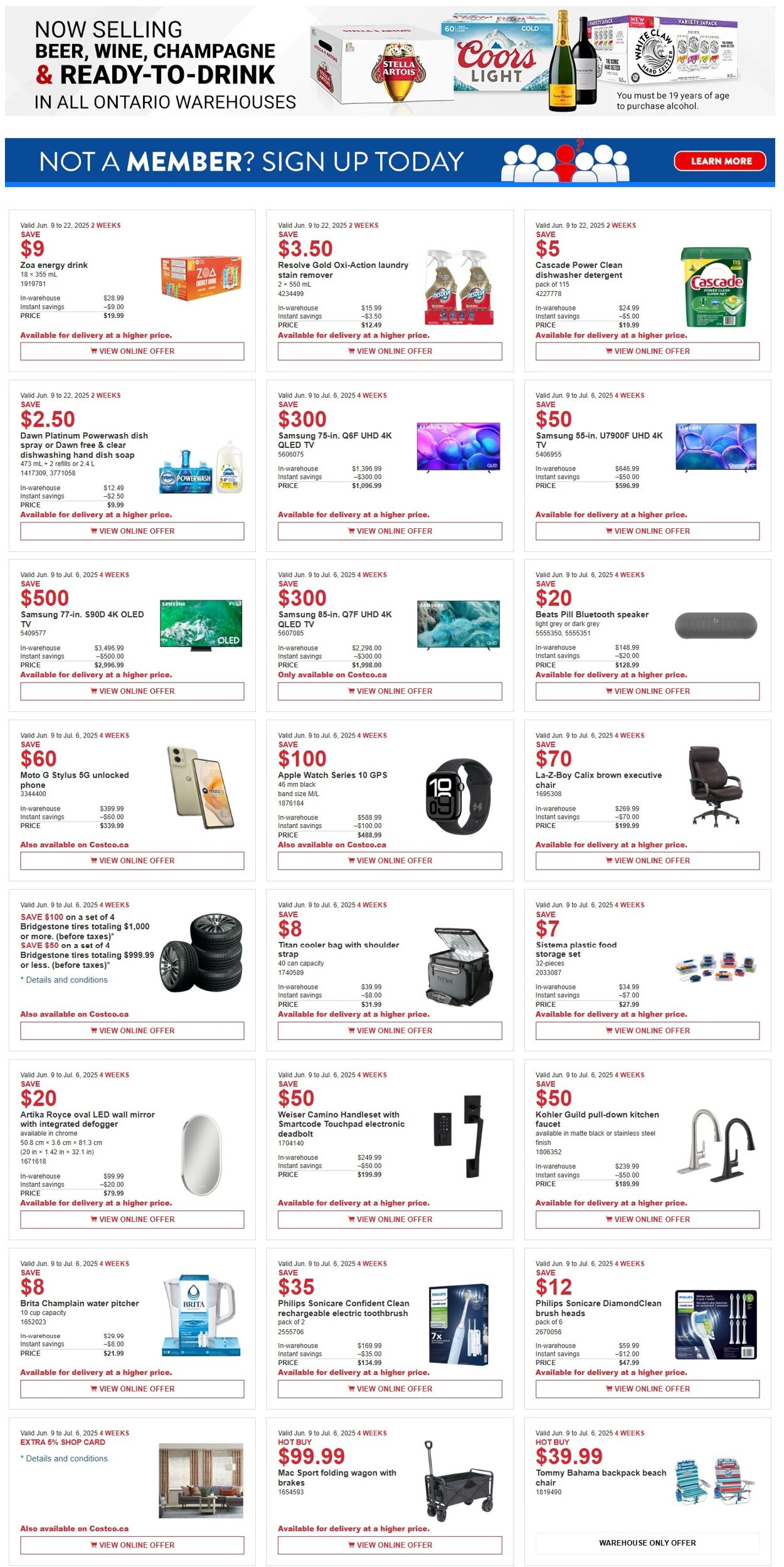 Flyer Costco 09.06.2025 - 06.07.2025