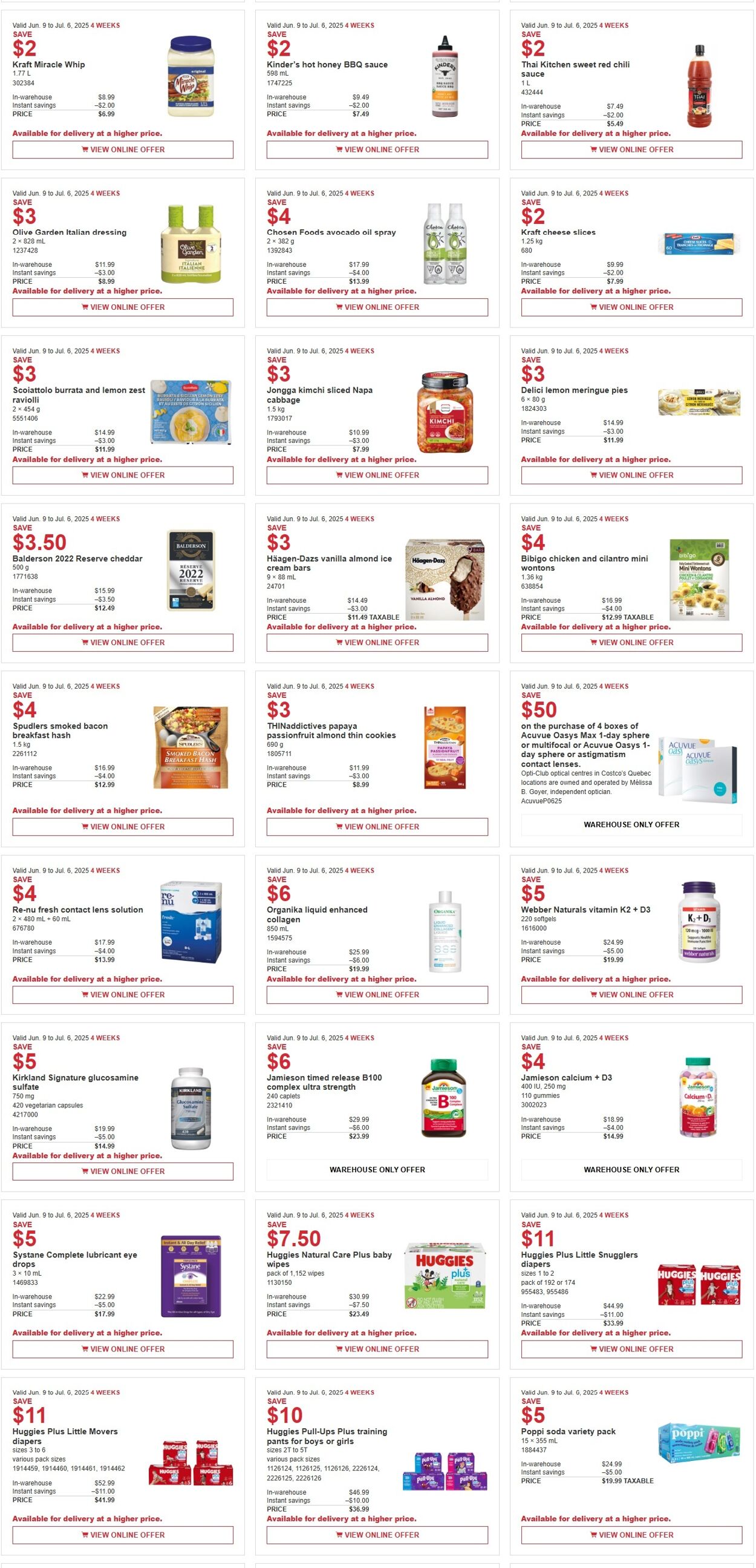 Flyer Costco 09.06.2025 - 06.07.2025
