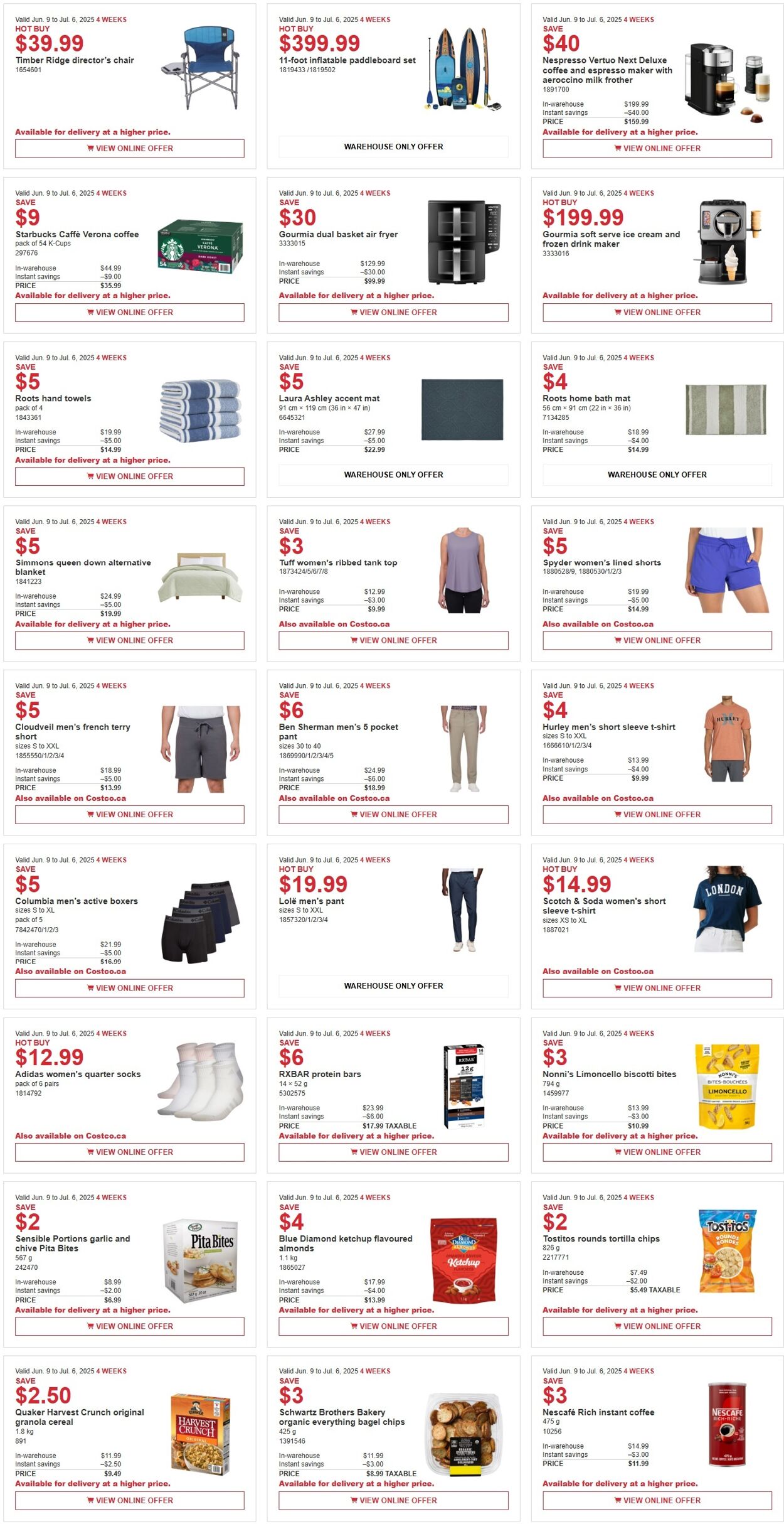 Flyer Costco 09.06.2025 - 06.07.2025