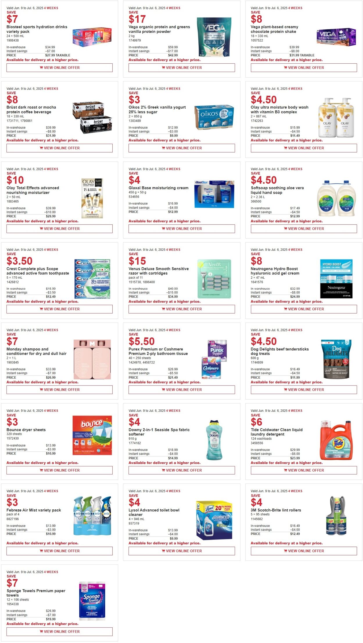 Flyer Costco 09.06.2025 - 06.07.2025