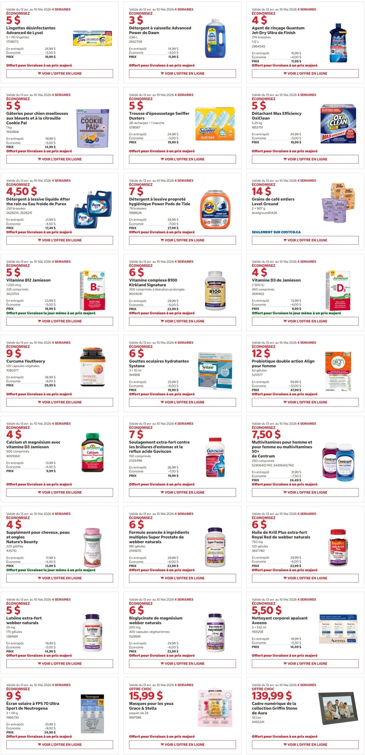 Flyer Costco 13.04.2026 - 26.04.2026