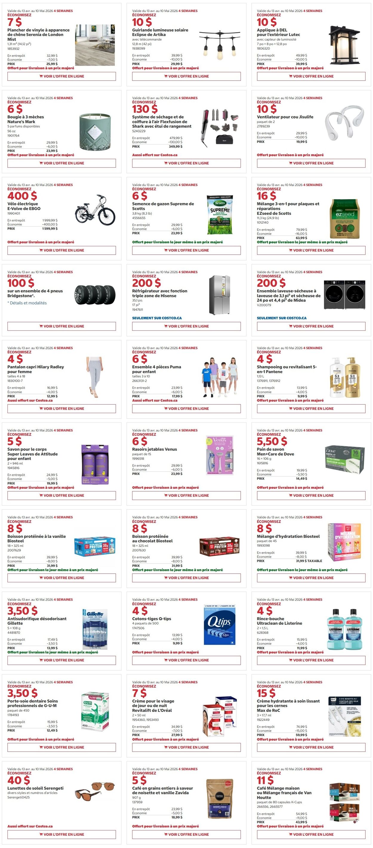 Flyer Costco 13.04.2026 - 26.04.2026