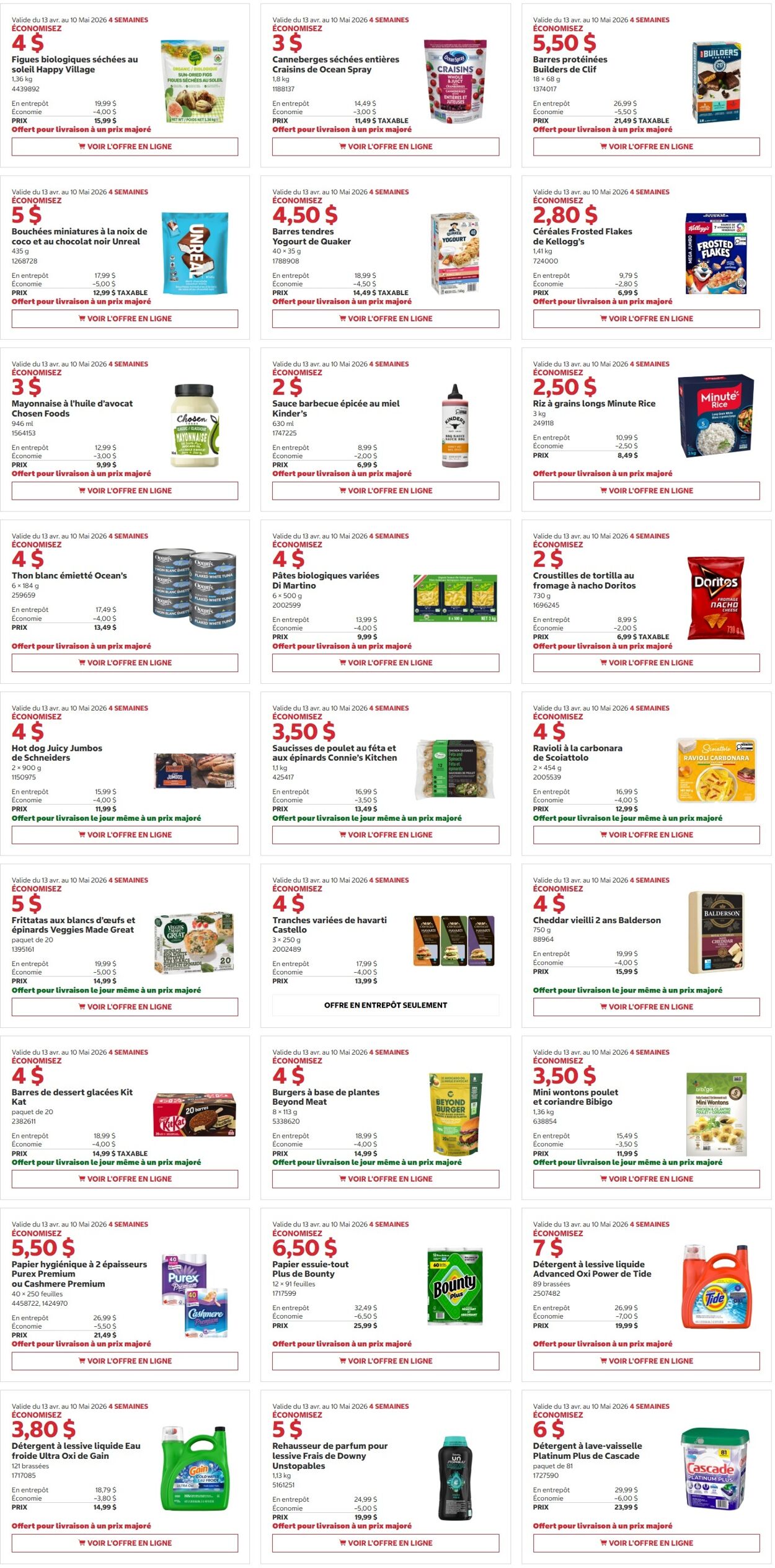 Flyer Costco 13.04.2026 - 26.04.2026