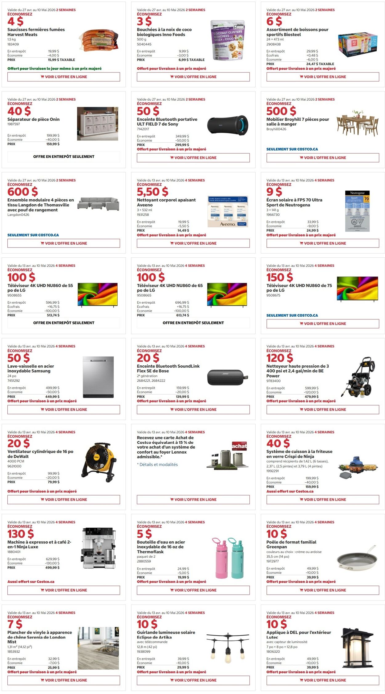 Flyer Costco 27.04.2026 - 10.05.2026