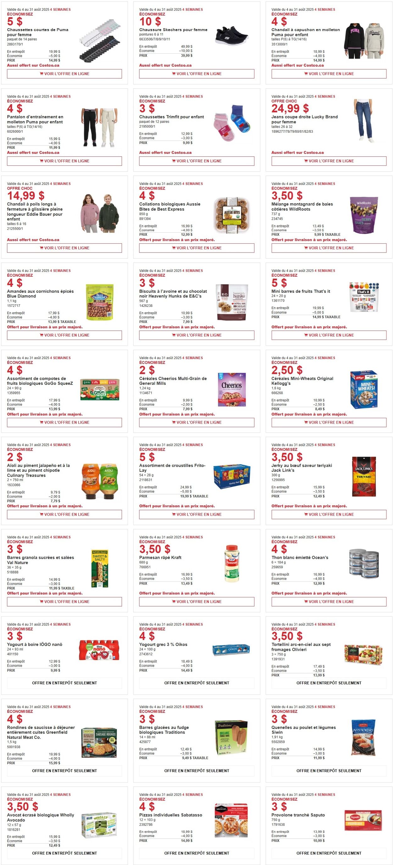 Flyer Costco 04.08.2025 - 31.08.2025