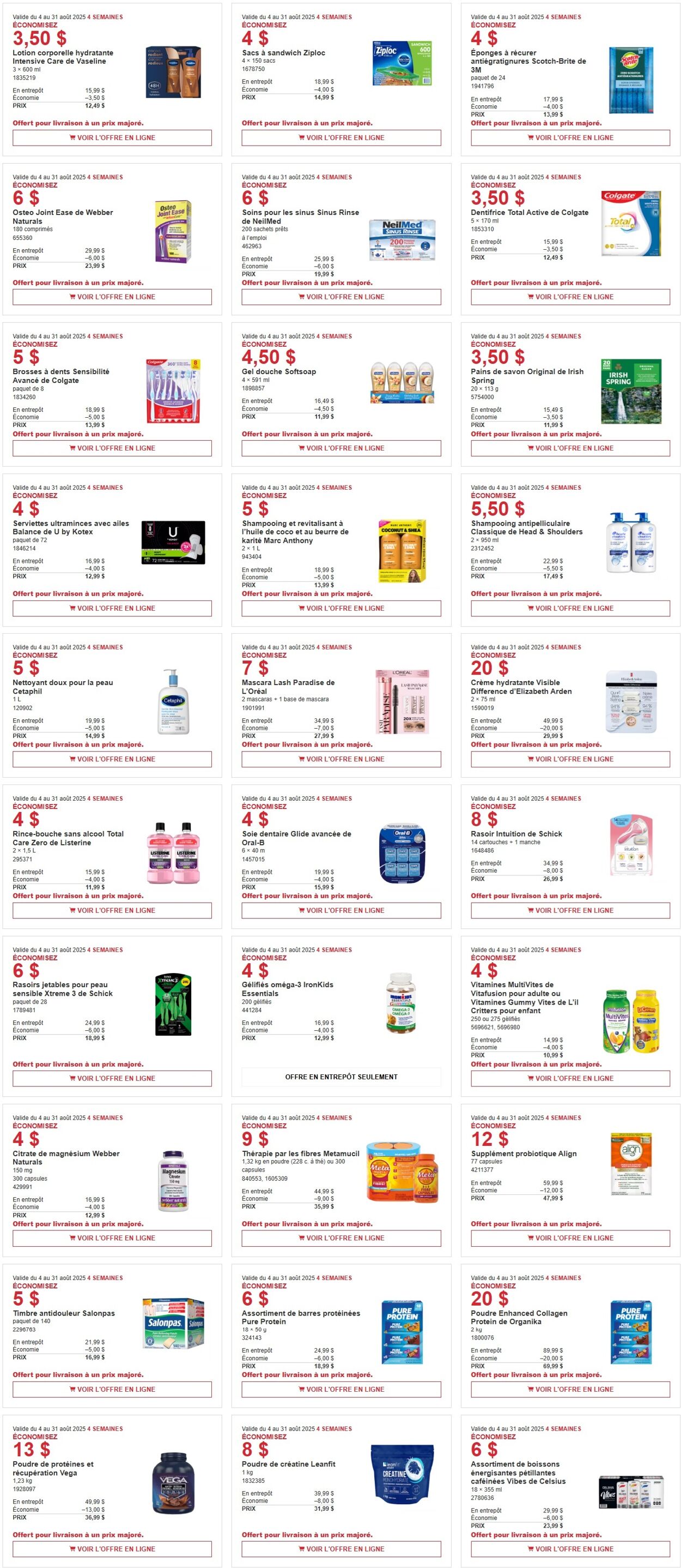 Flyer Costco 04.08.2025 - 31.08.2025