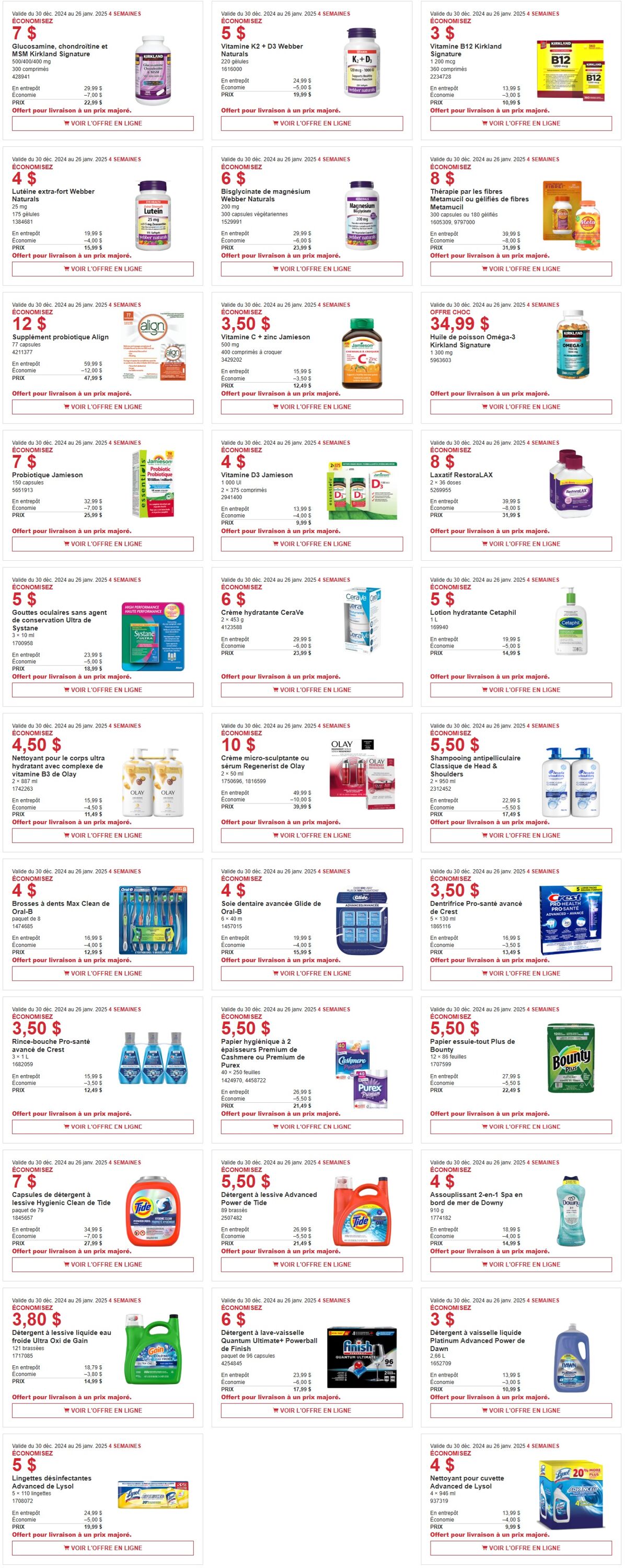 Flyer Costco 30.12.2024 - 26.01.2025