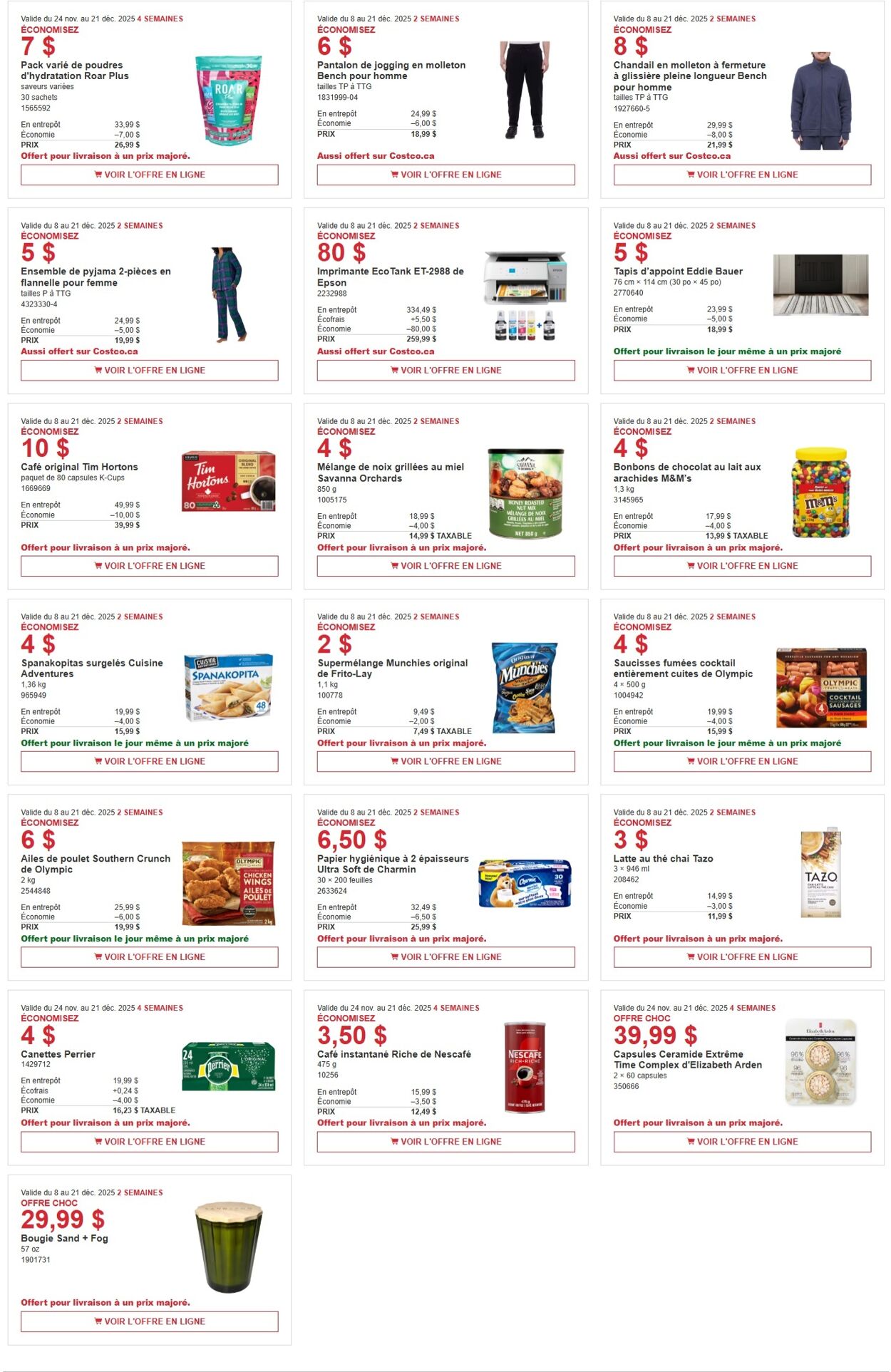 Flyer Costco 08.12.2025 - 21.12.2025