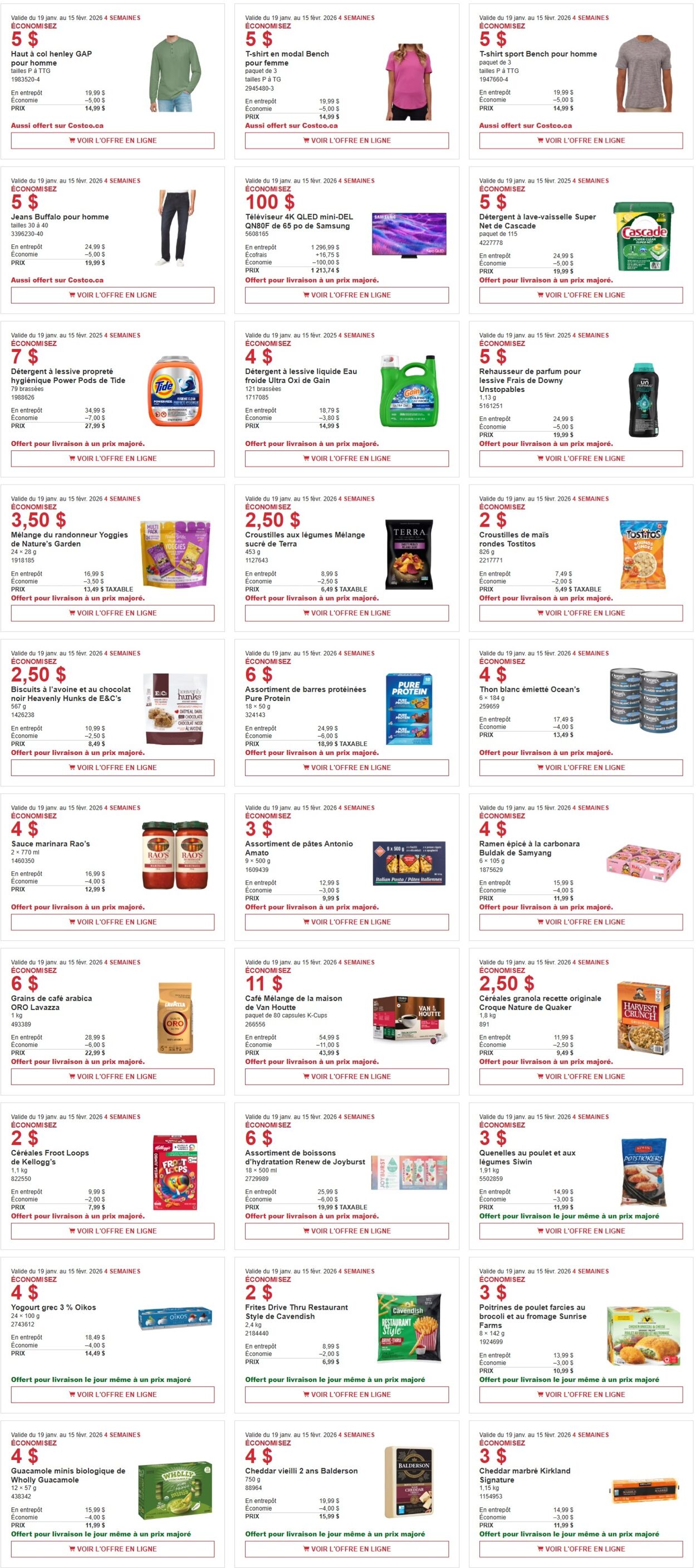 Flyer Costco 19.01.2026 - 15.02.2026