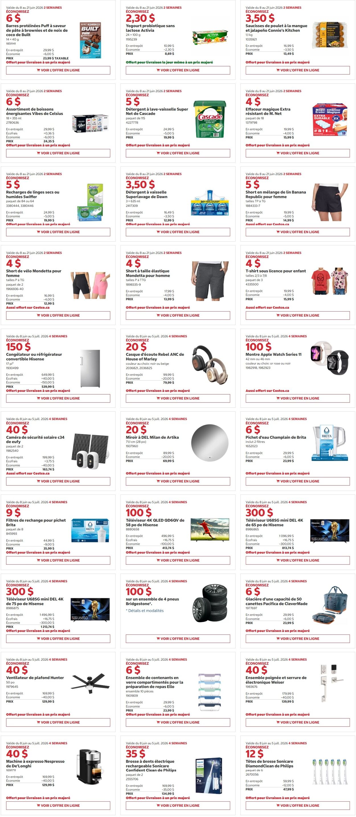 Flyer Costco - Costco (QC) Warehouse Offers June 8 to 21 8 Jun 2026 - 21 Jun 2026