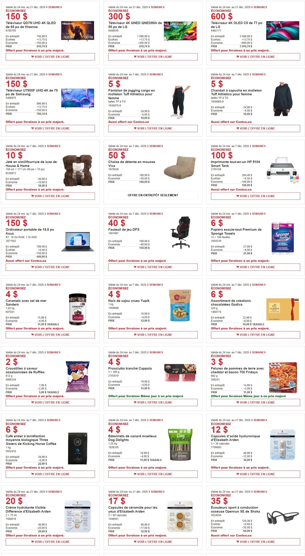 Flyer Costco 24.11.2025 - 07.12.2025