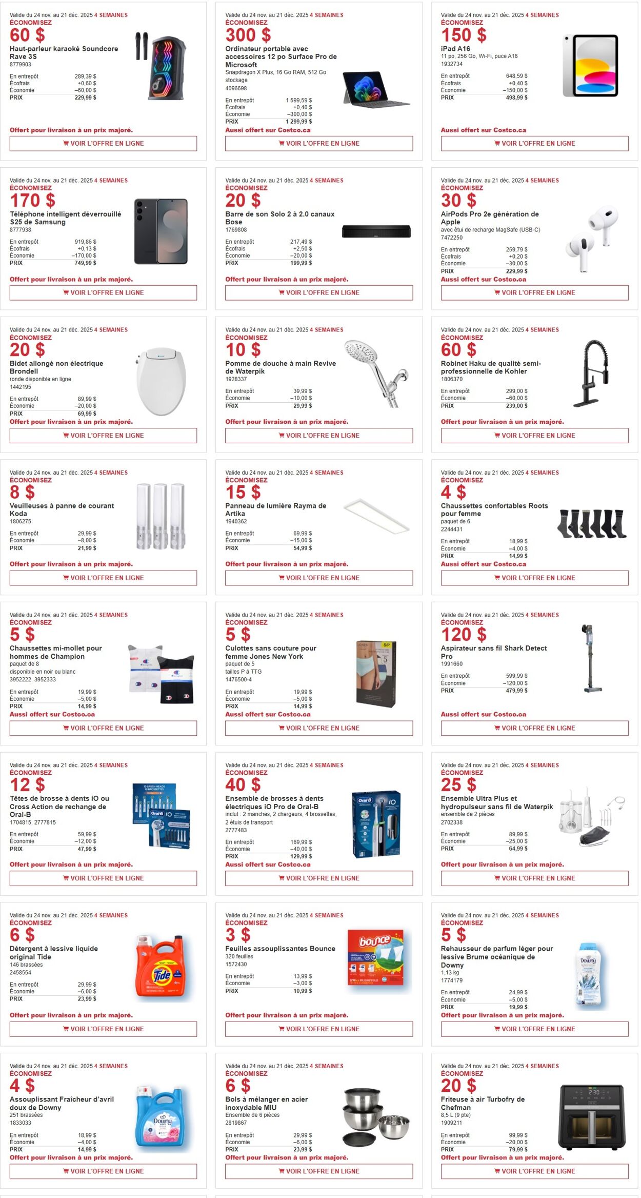 Flyer Costco 24.11.2025 - 07.12.2025