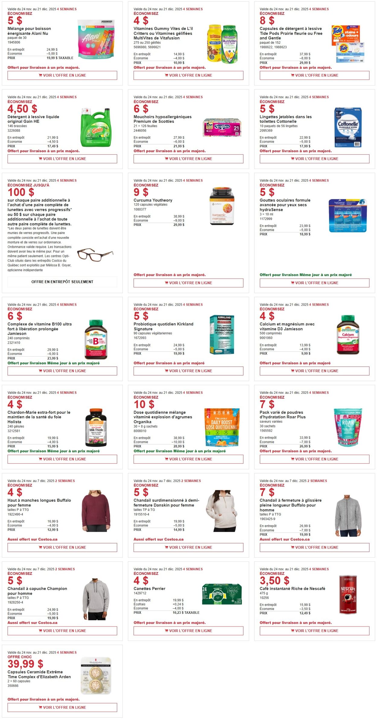Flyer Costco 24.11.2025 - 07.12.2025