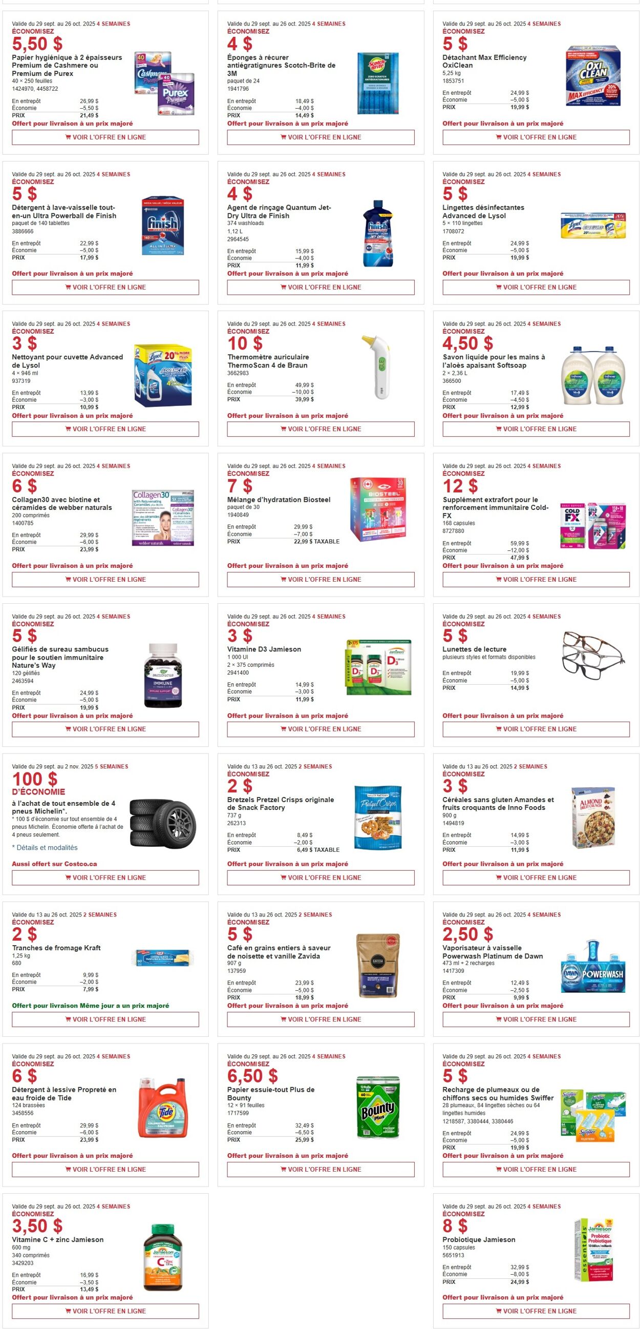 Flyer Costco 13.10.2025 - 26.10.2025