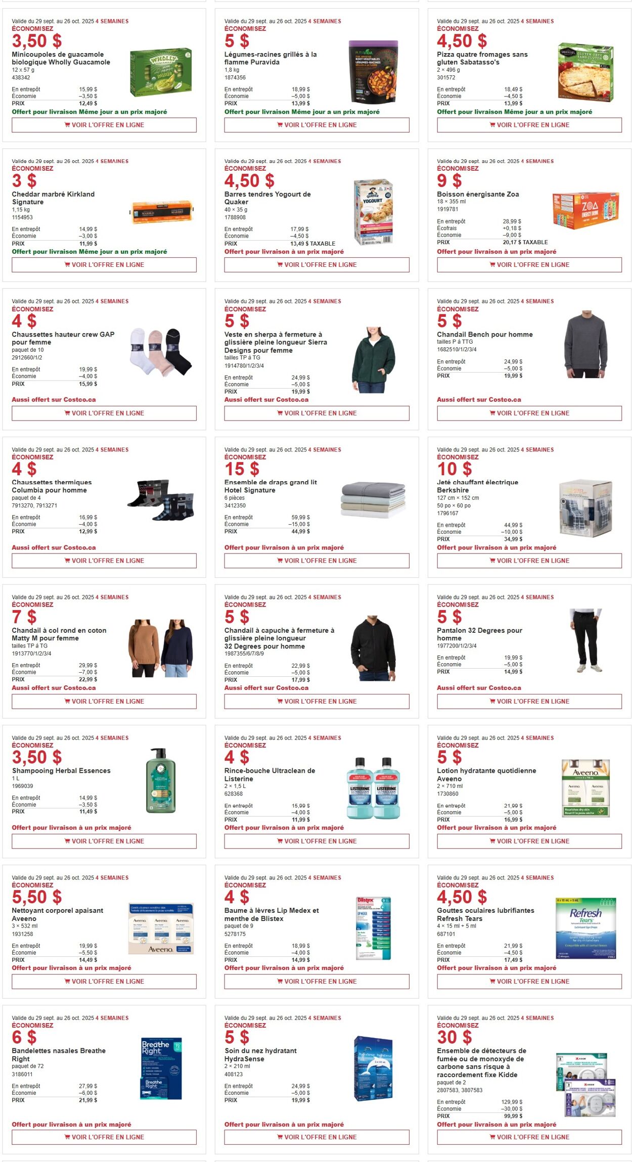 Flyer Costco 13.10.2025 - 26.10.2025