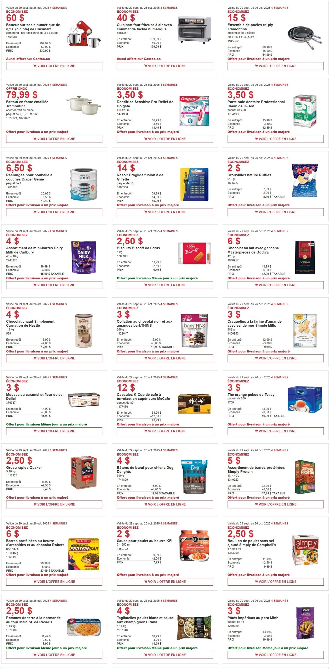 Flyer Costco 13.10.2025 - 26.10.2025