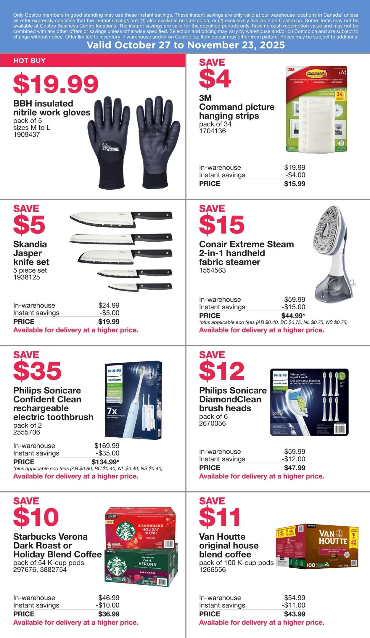 Flyer Costco 27.10.2025 - 23.11.2025