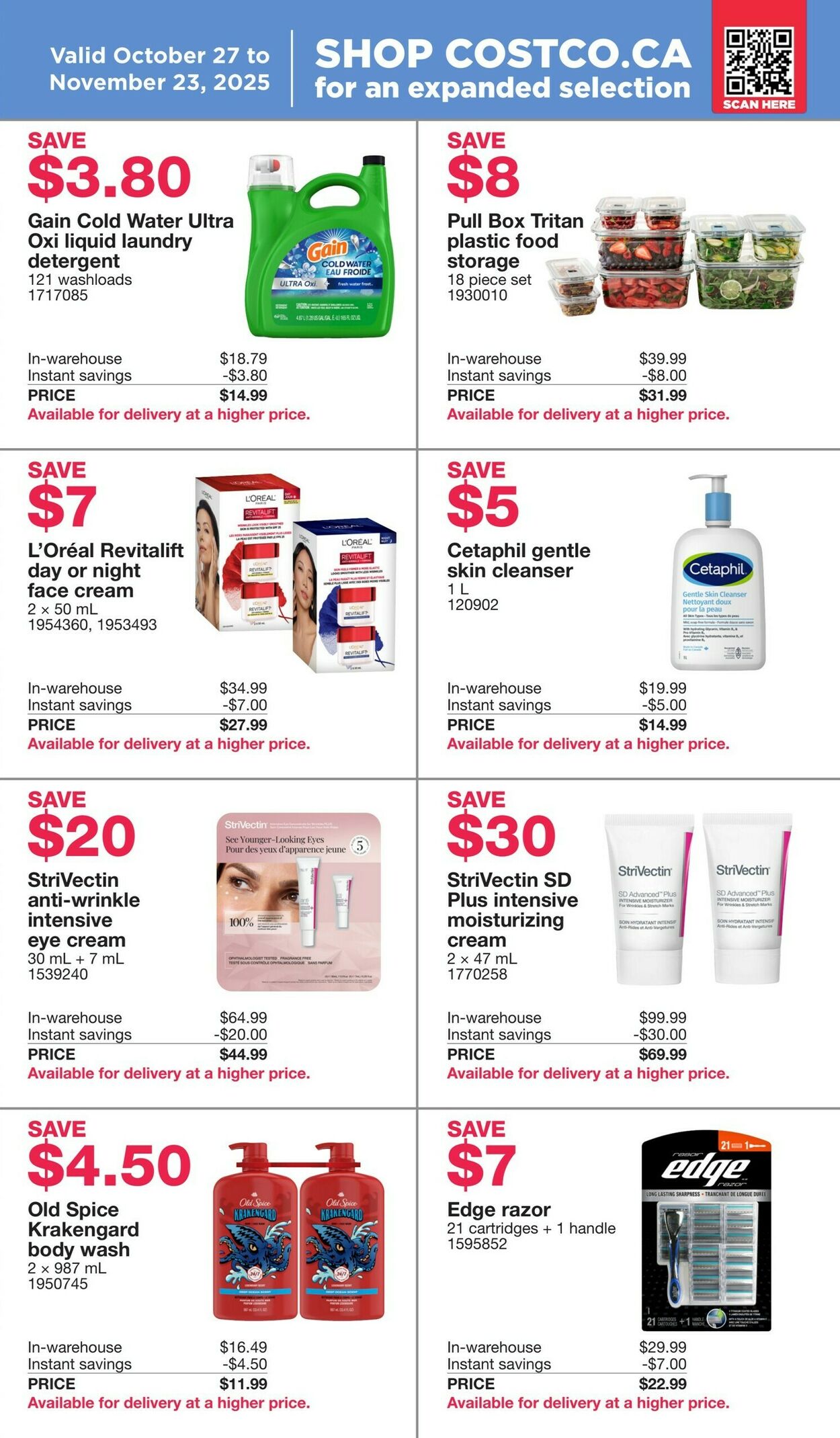 Flyer Costco 27.10.2025 - 23.11.2025