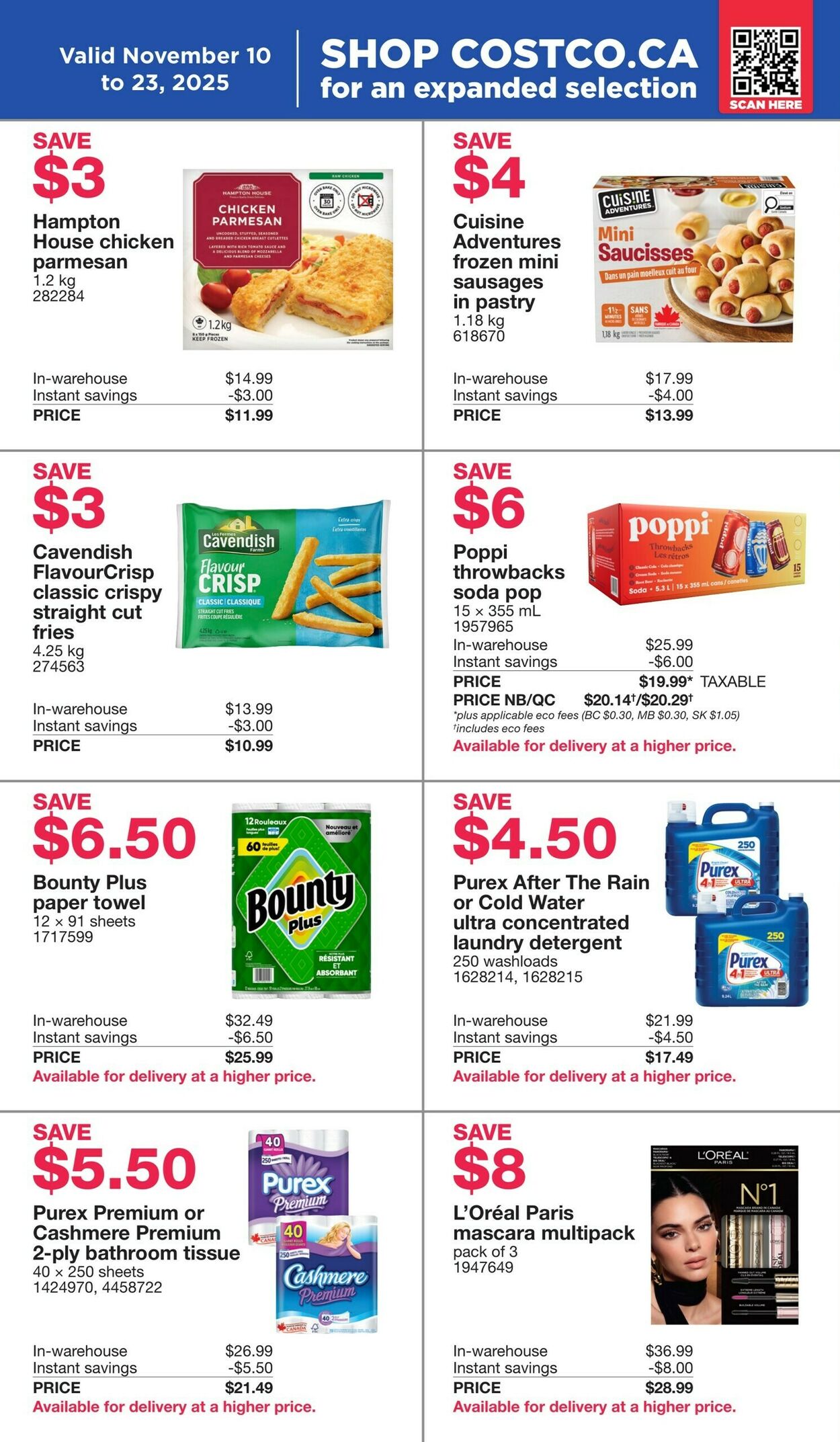 Flyer Costco 27.10.2025 - 09.11.2025