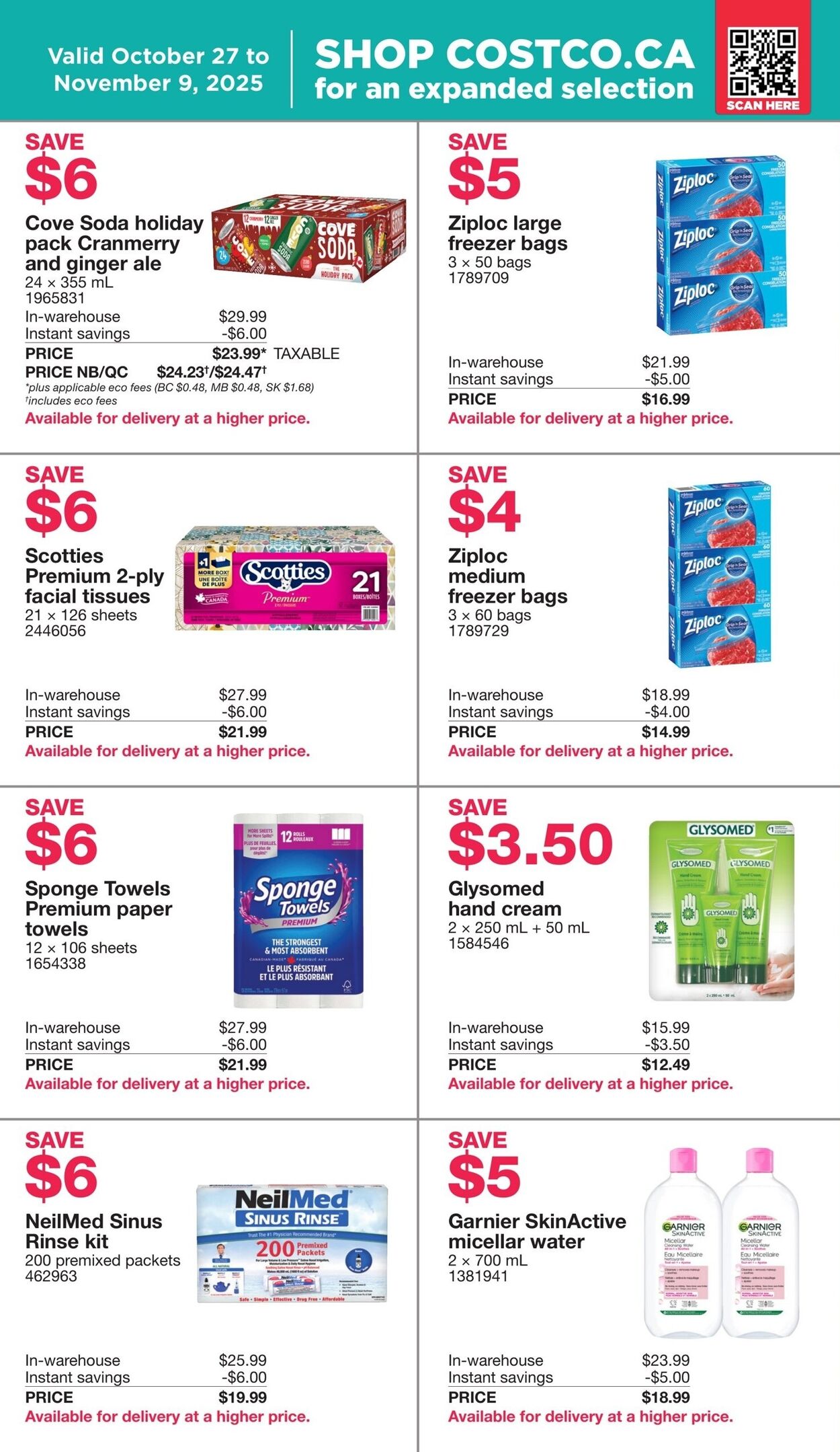 Flyer Costco 27.10.2025 - 09.11.2025